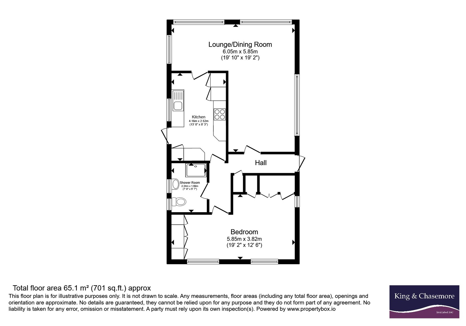 3, Partridge Place, Turners Hill floorplan