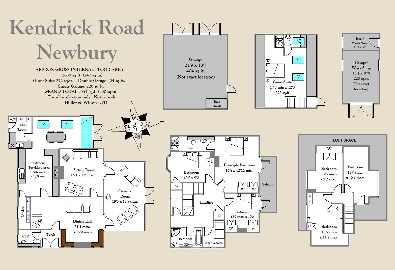 WISHANGER, Kendrick Road, Newbury floorplan