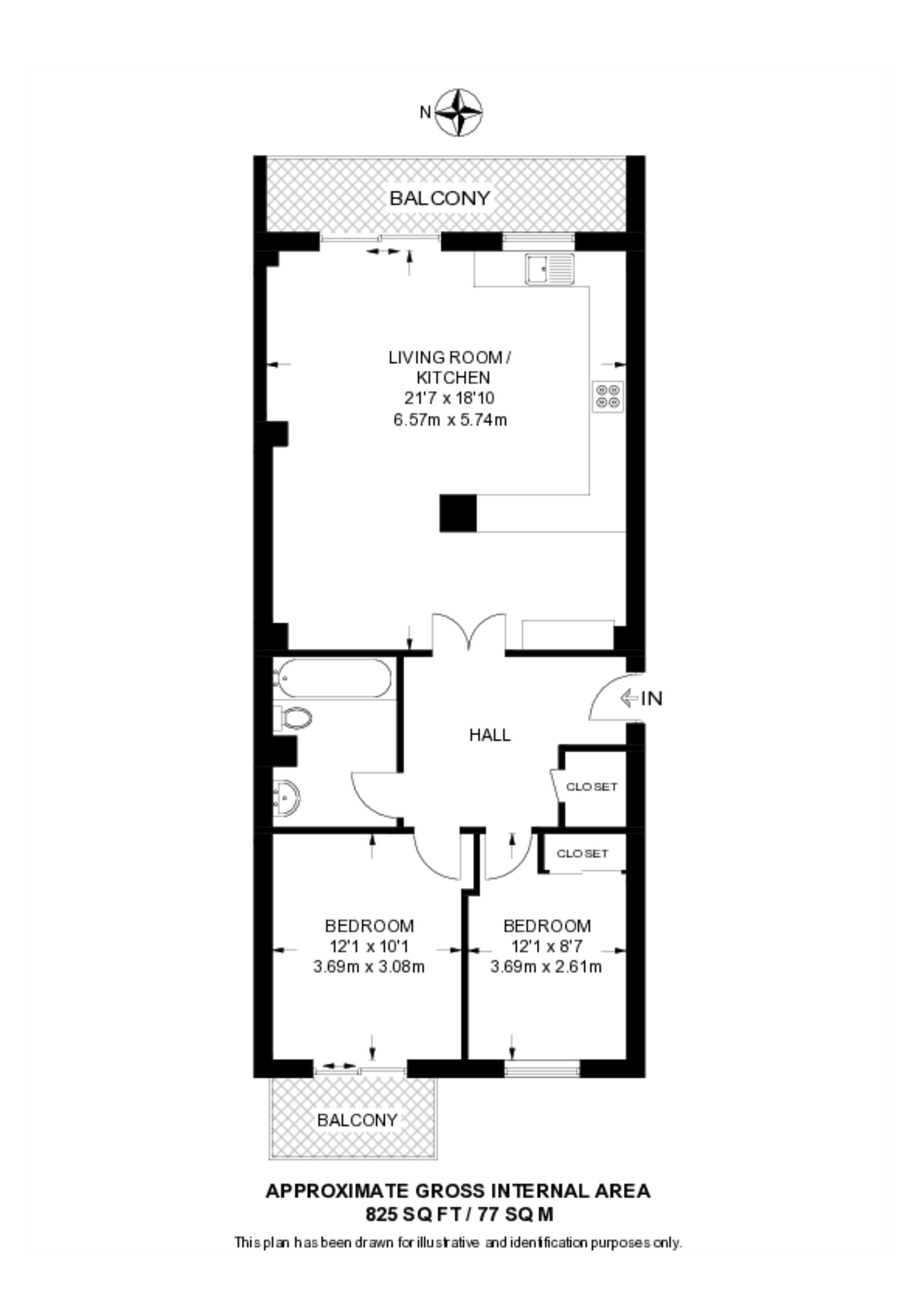 Free Trade Wharf, Wapping floorplan