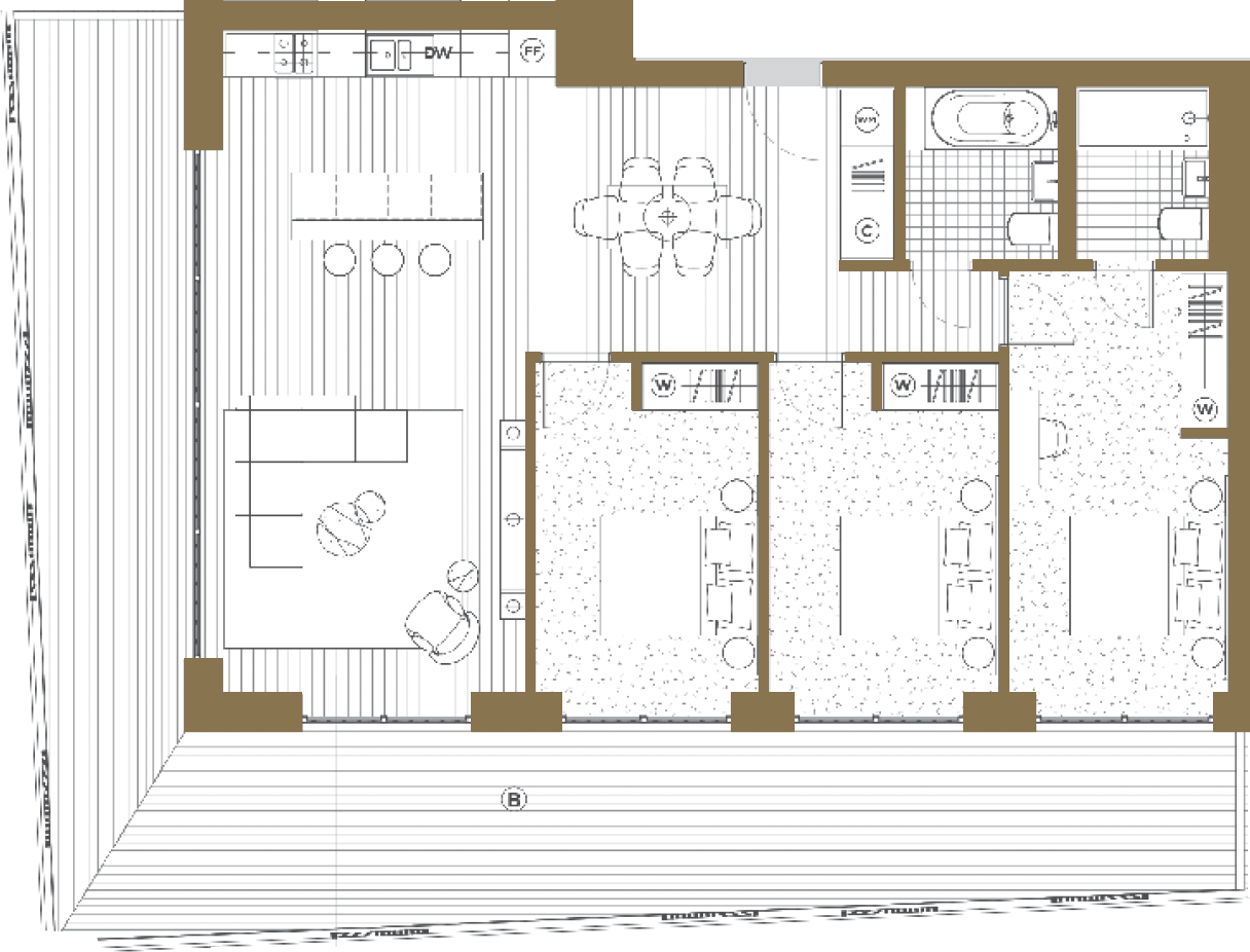 54, Marco Polo Tower, Royal Wharf, London floorplan