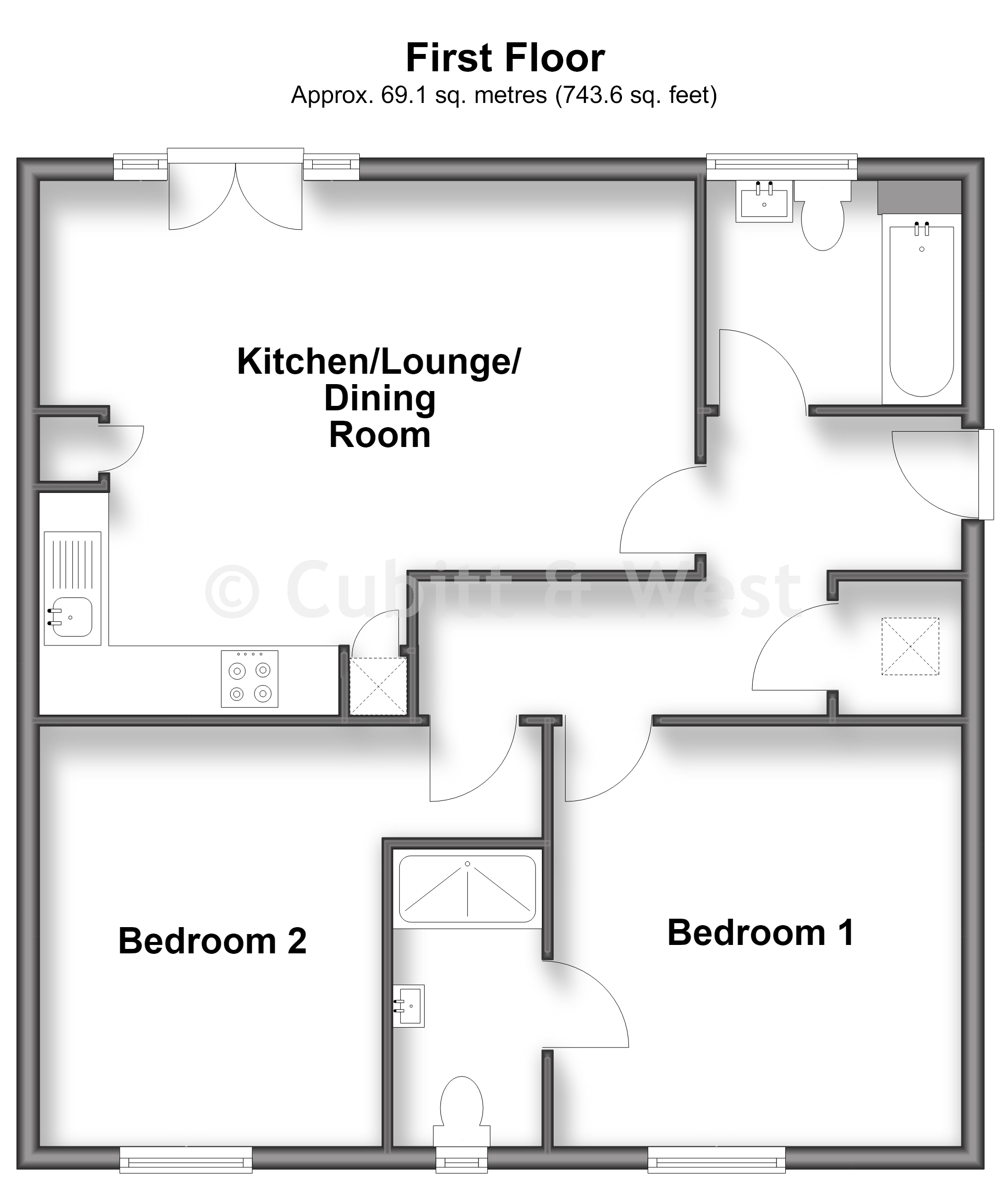 Sofia House, Victoria Road, Burgess Hill floorplan