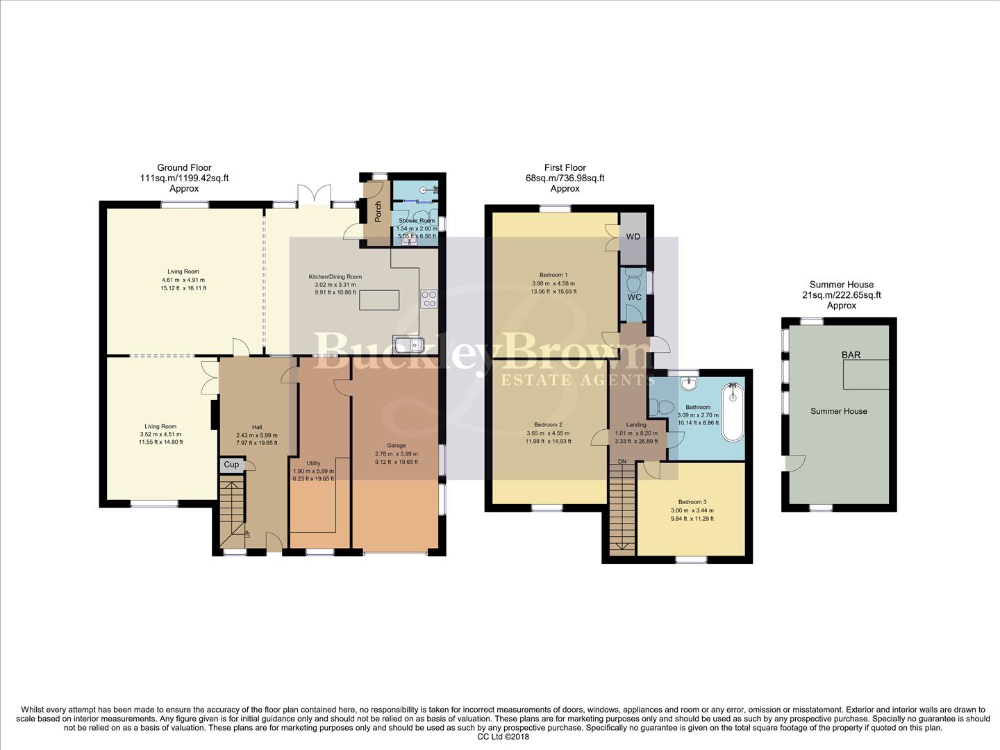 3, Main Street, Chesterfield floorplan