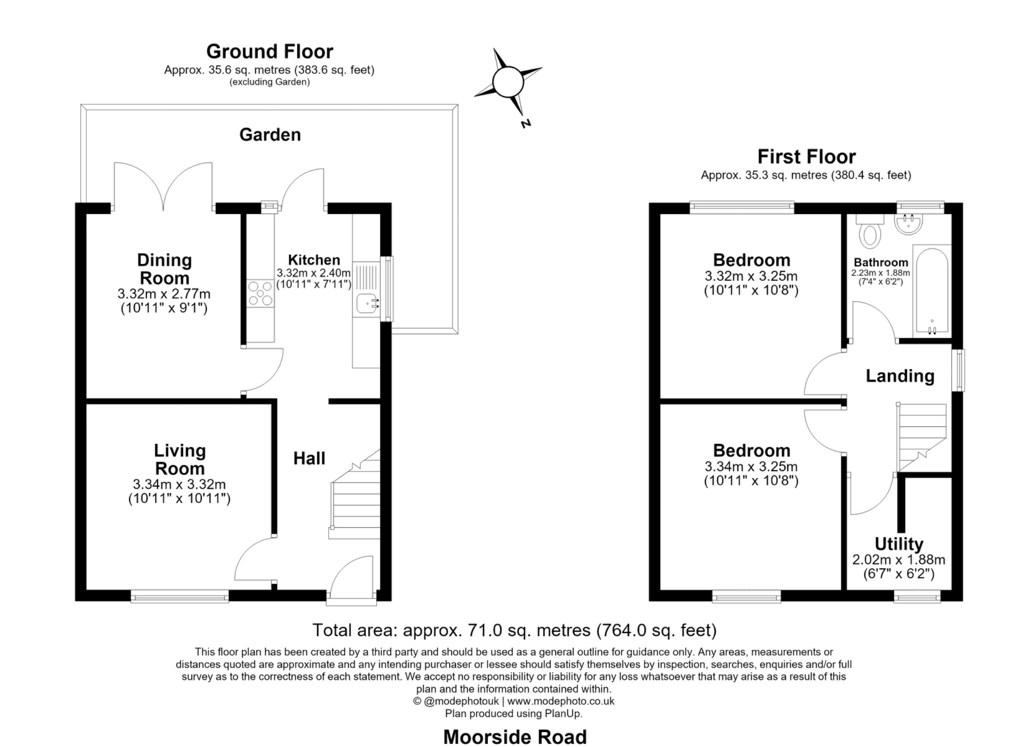 139 Moorside Road, Bromley, Kent floorplan