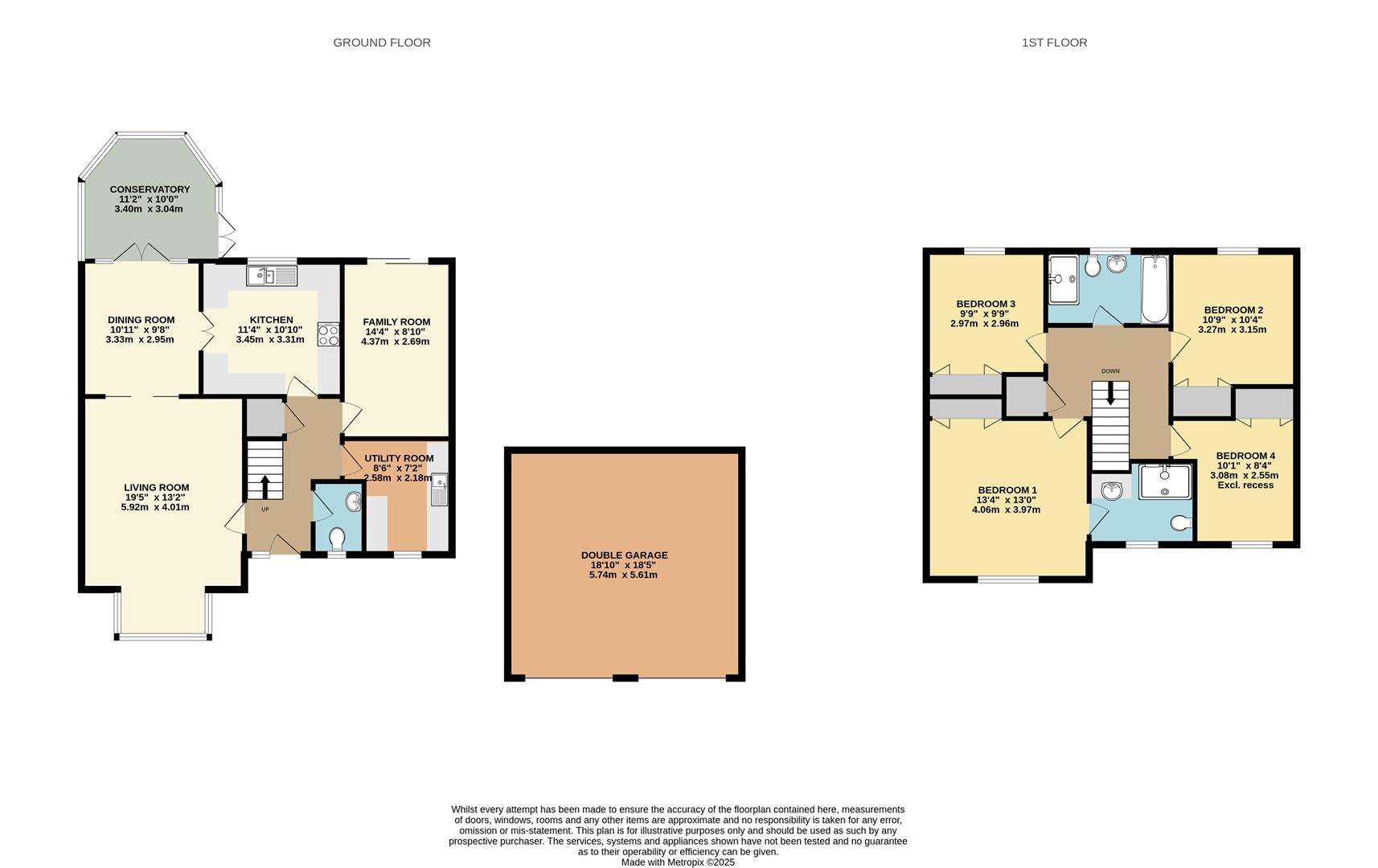 3, Curlew Way, Exeter floorplan