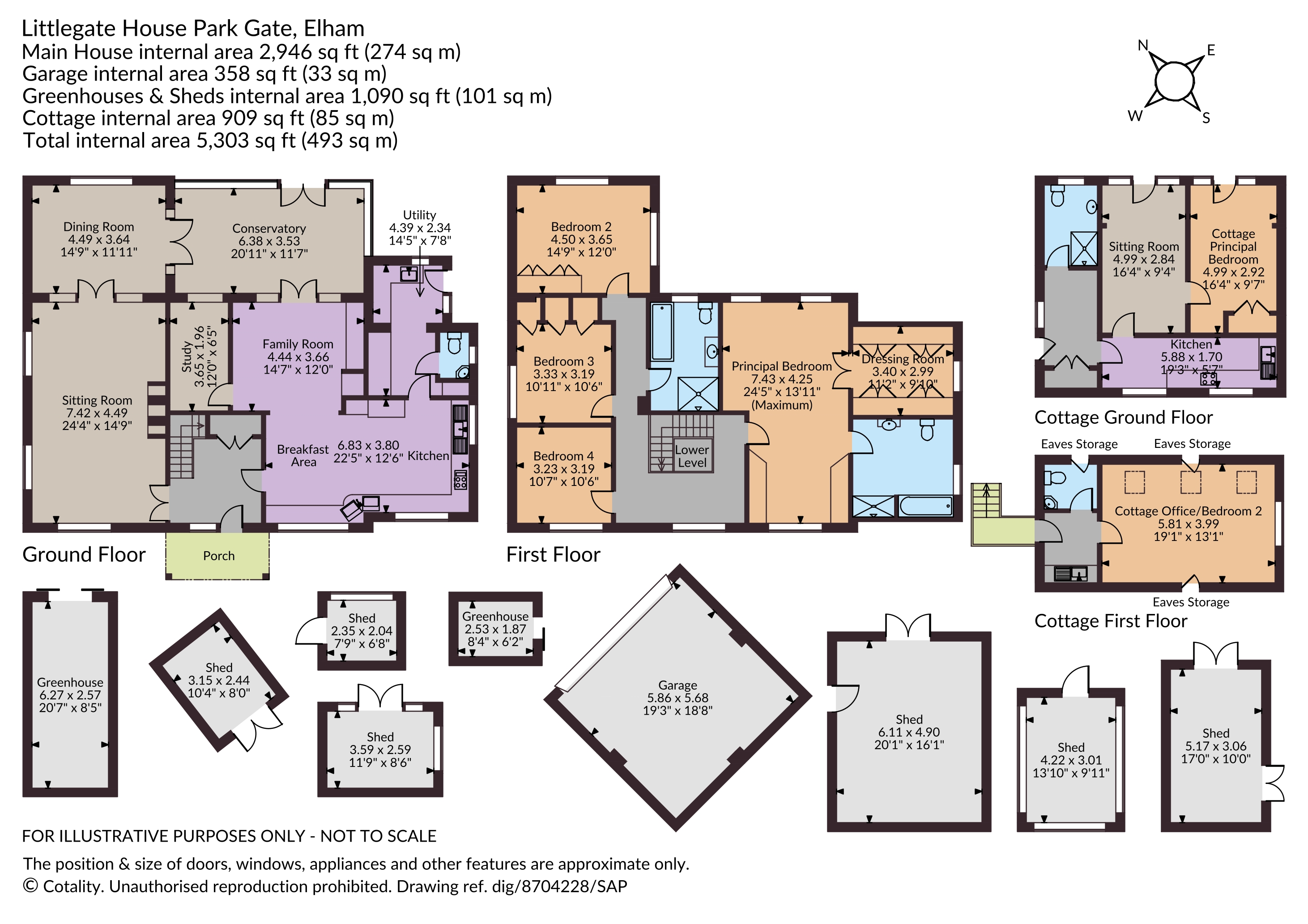 Littlegate House,, Park Gate, Canterbury floorplan