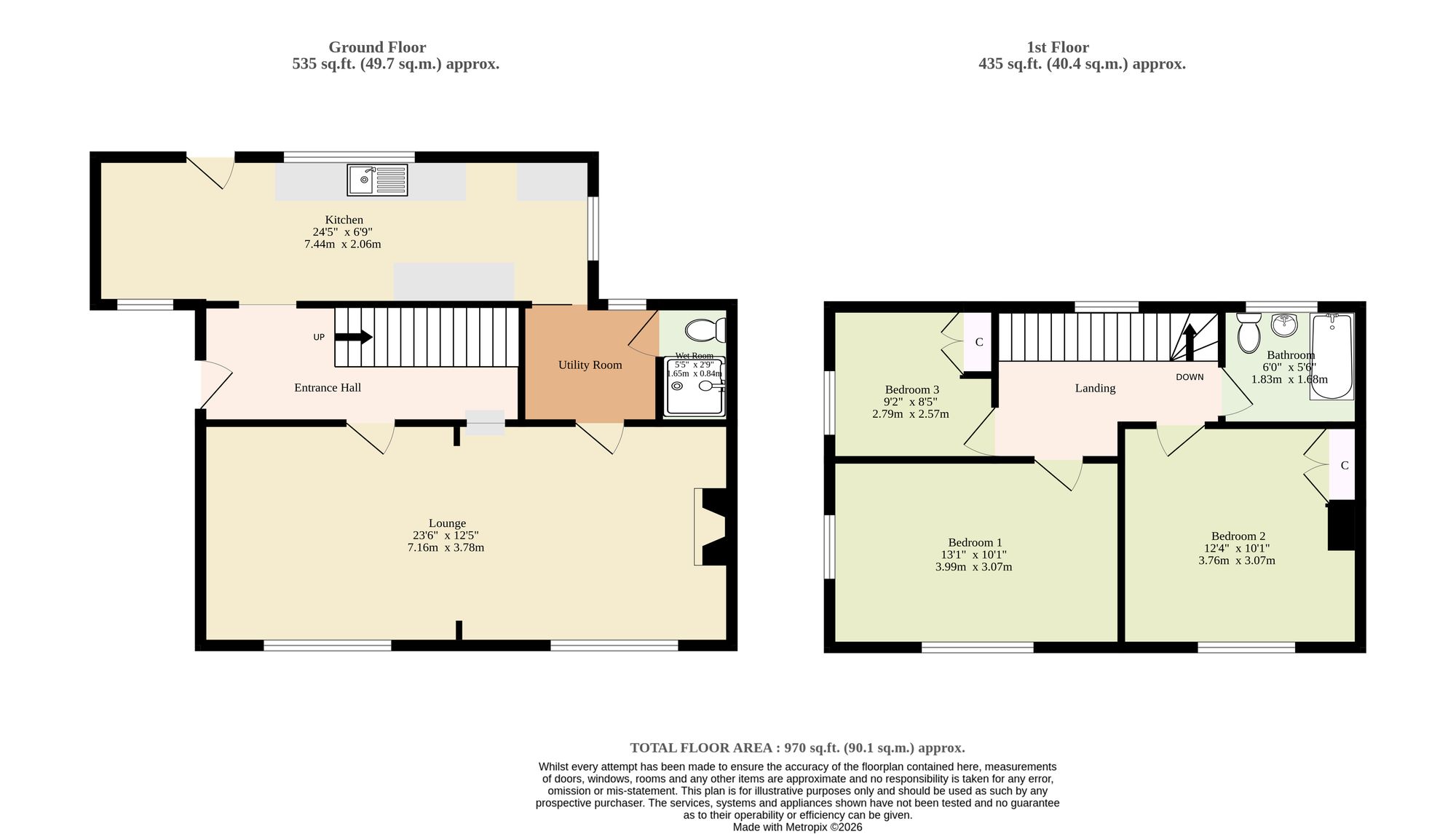 53 The Street, Norwich floorplan