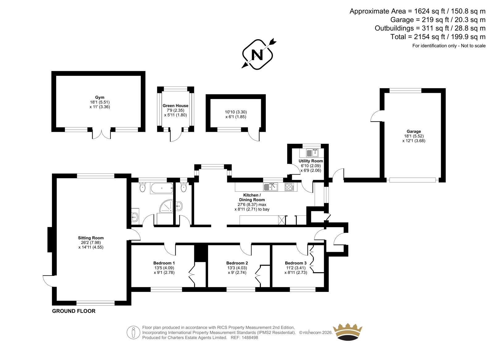 Hurdle Cottage, ALRESFORD floorplan