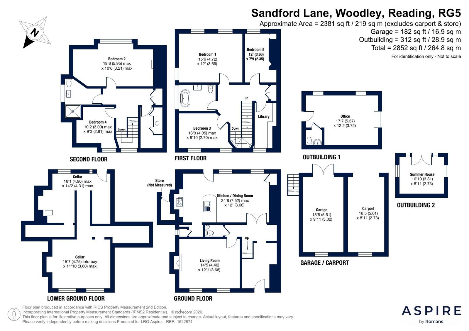 The Wing,, Sandford Lane, Reading floorplan