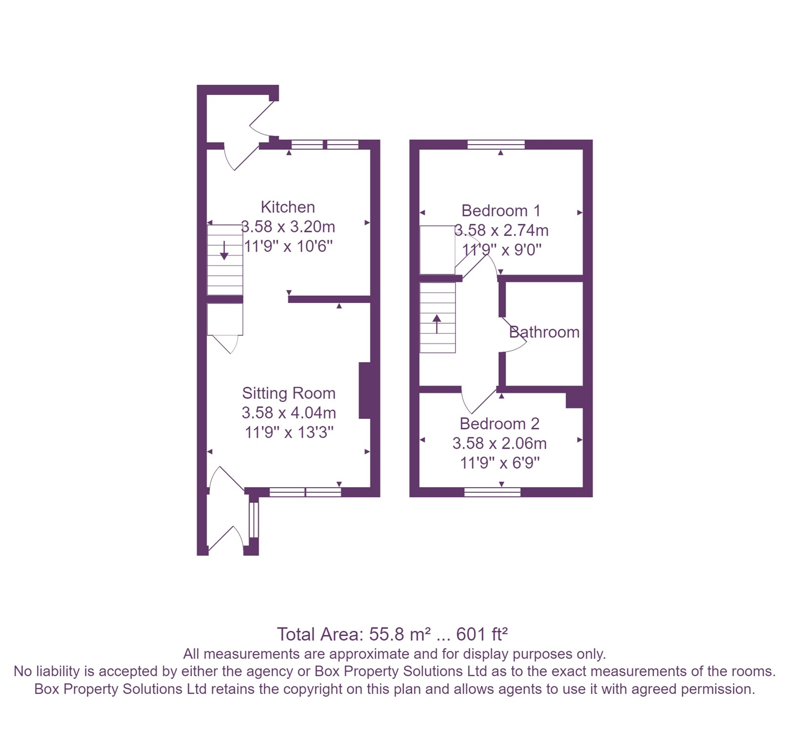 Changegate Court, Haworth, Keighley BD22, 2 bedroom terraced house for