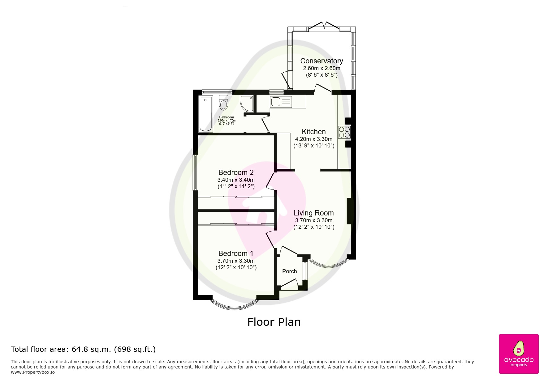 10 Oxford Avenue, Burnham, Buckinghamshire floorplan