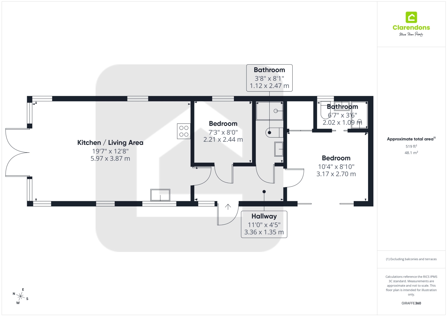 Kestrel, Cackle Hill Lakes, Headcorn Road, Biddenden, Ashford floorplan