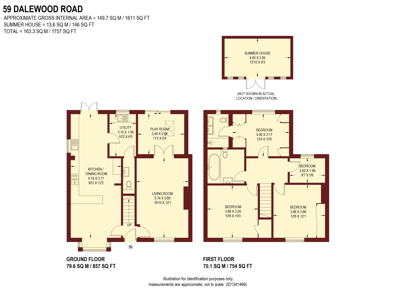 59, Dalewood Road, Sheffield floorplan
