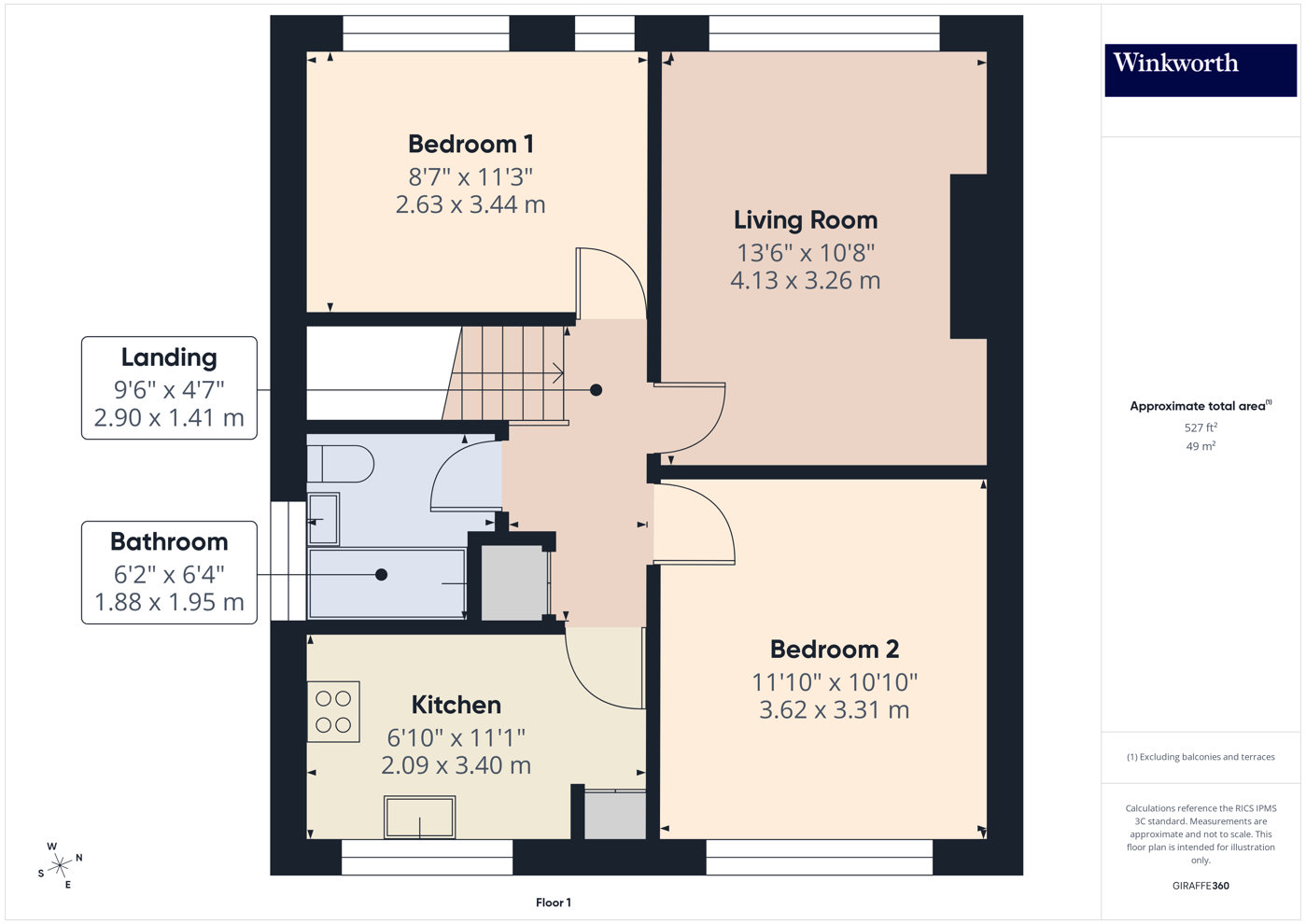 31, Glebe Crescent, Middlesex floorplan