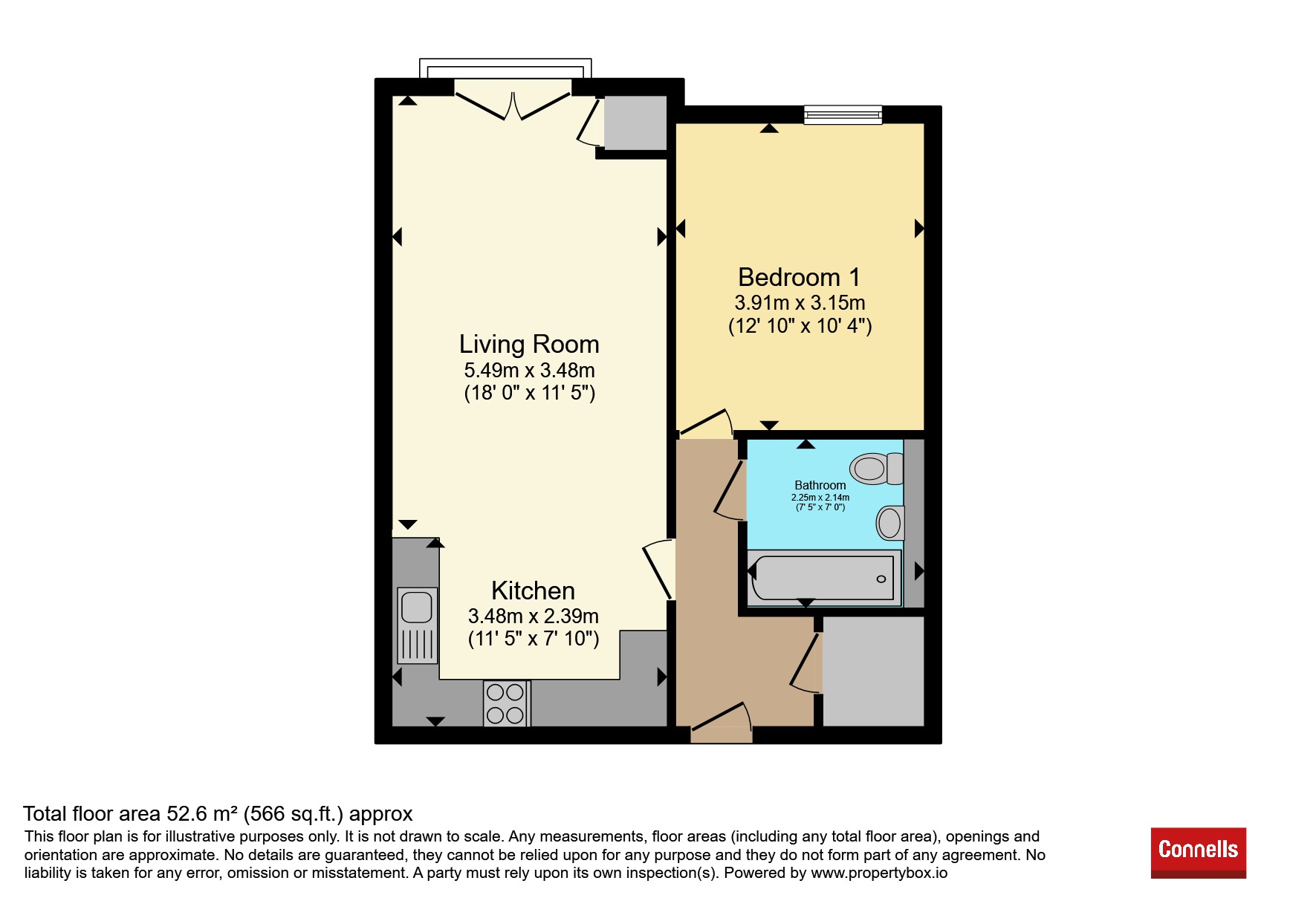Flat 9, Bolton Place, 17, Chimney Avenue, Maidstone floorplan