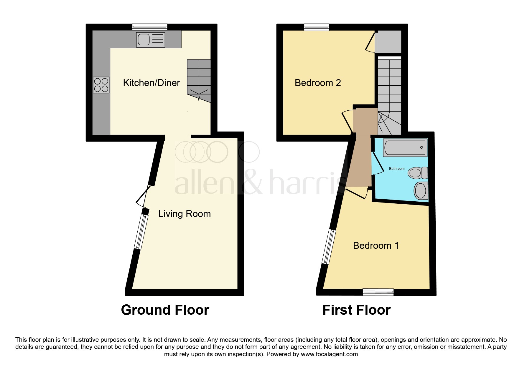 3, Oxford Mews, Langley Road, Chippenham floorplan