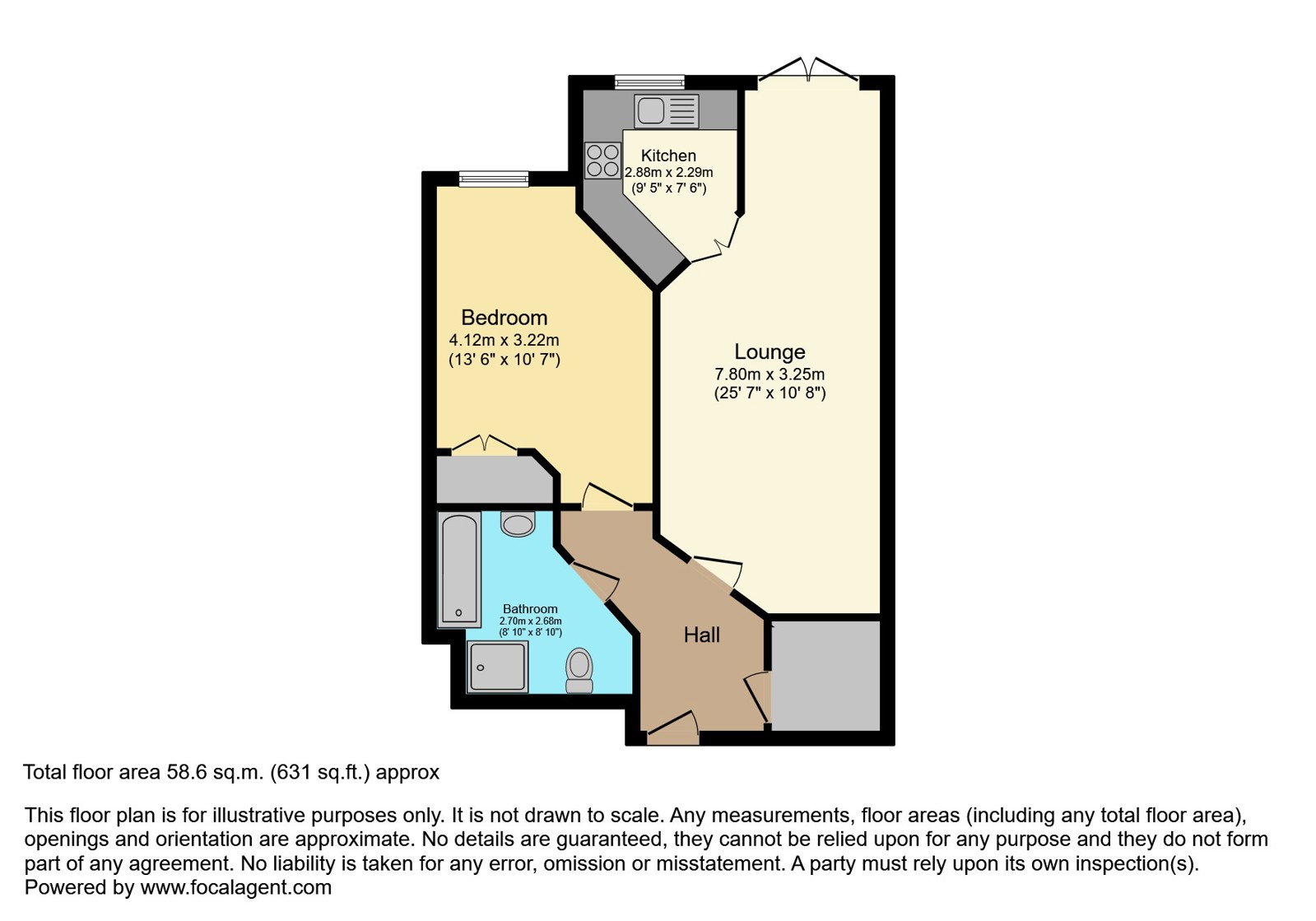 Aire Valley Court, Bingley floorplan