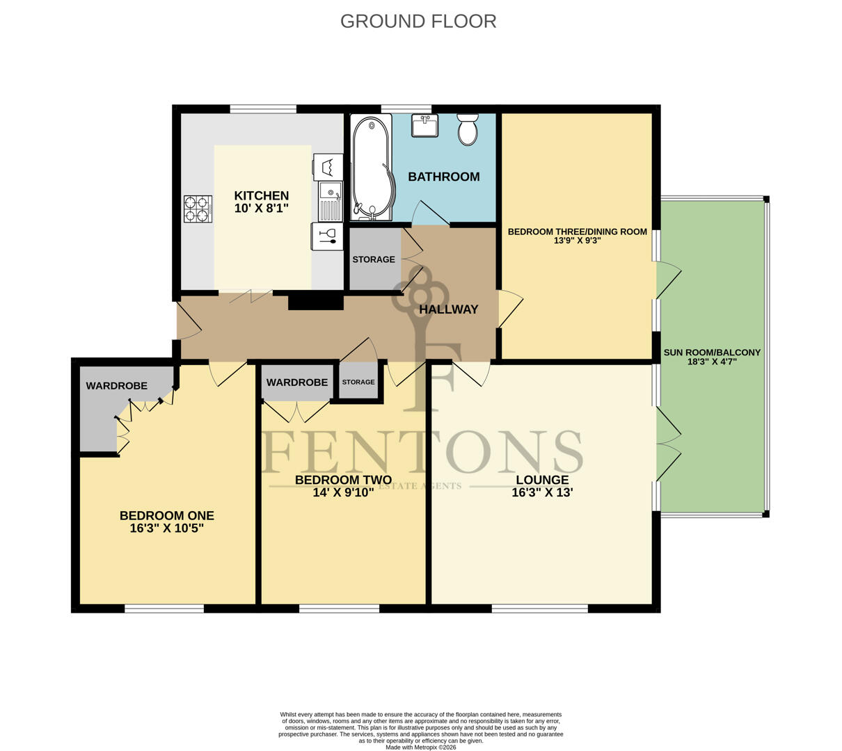 24, Dolphin Court, Frinton-on-Sea floorplan