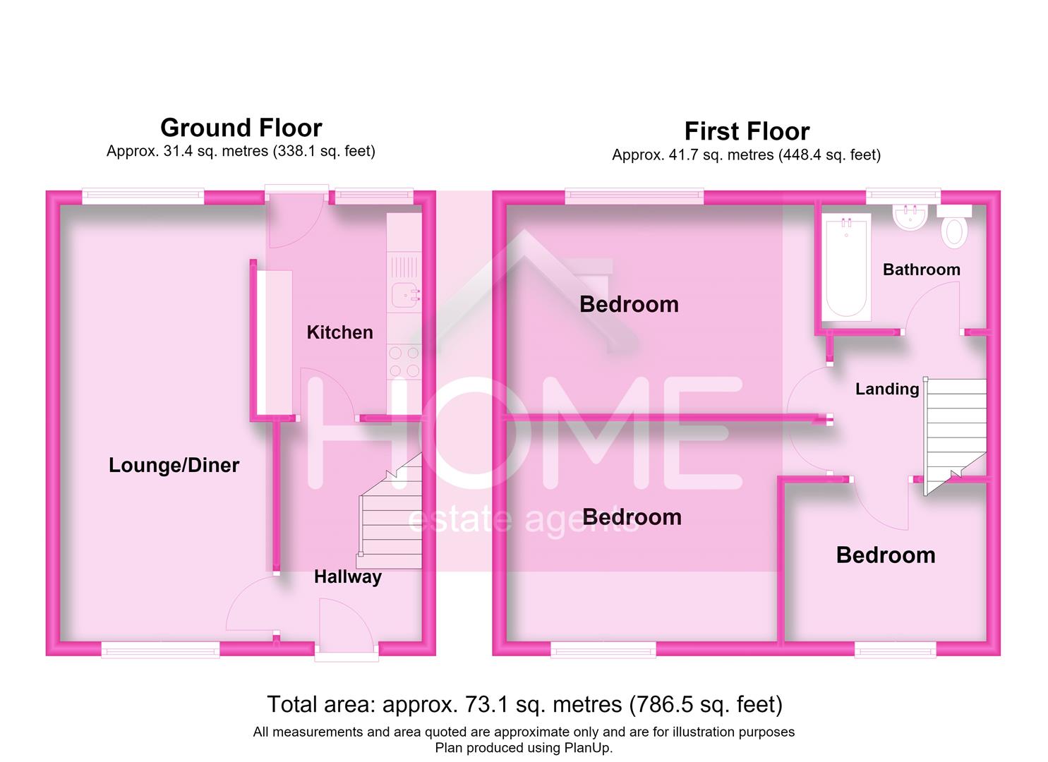 33, Salteye Road, Eccles floorplan