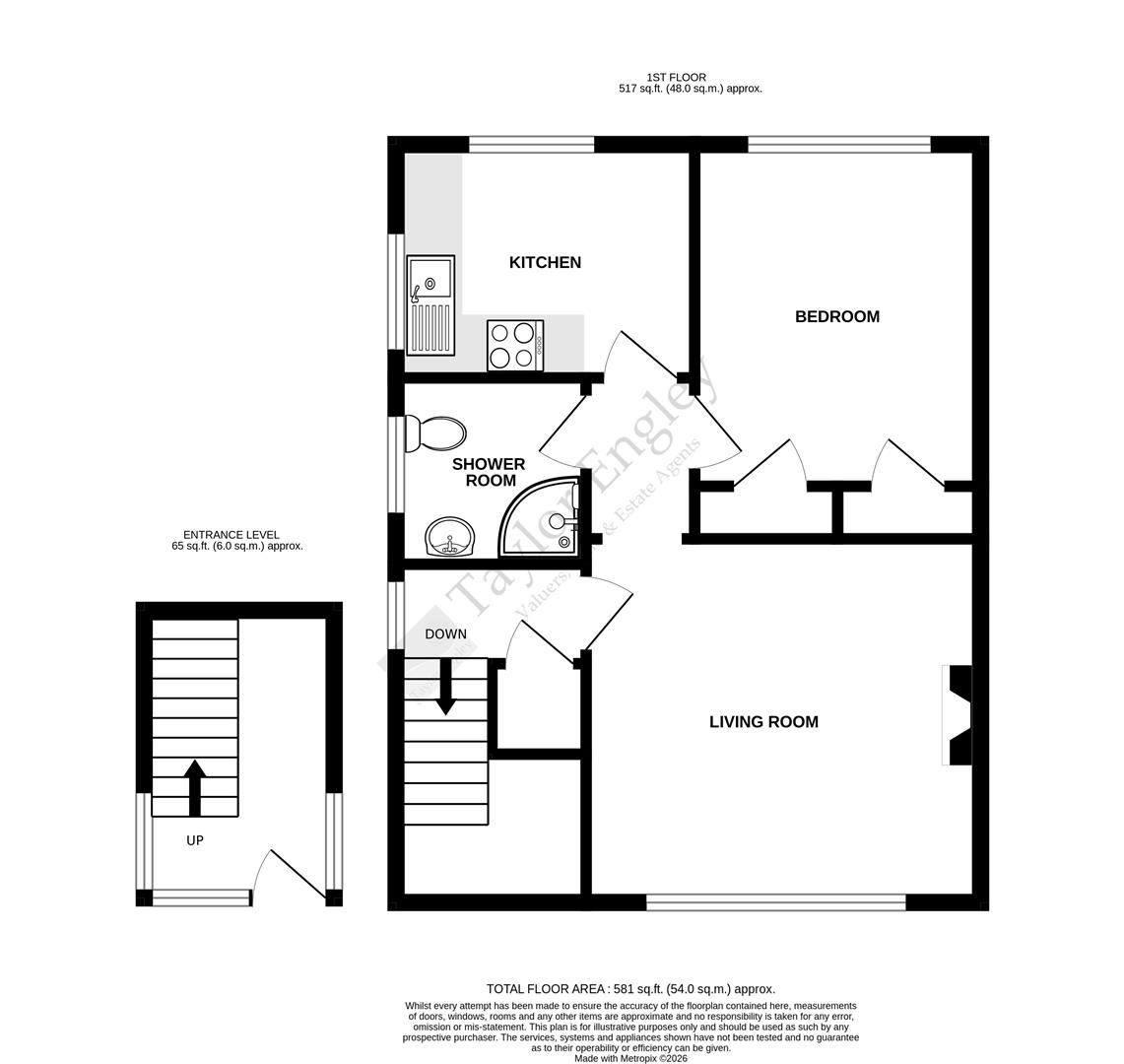 8B, Port Road, Eastbourne floorplan