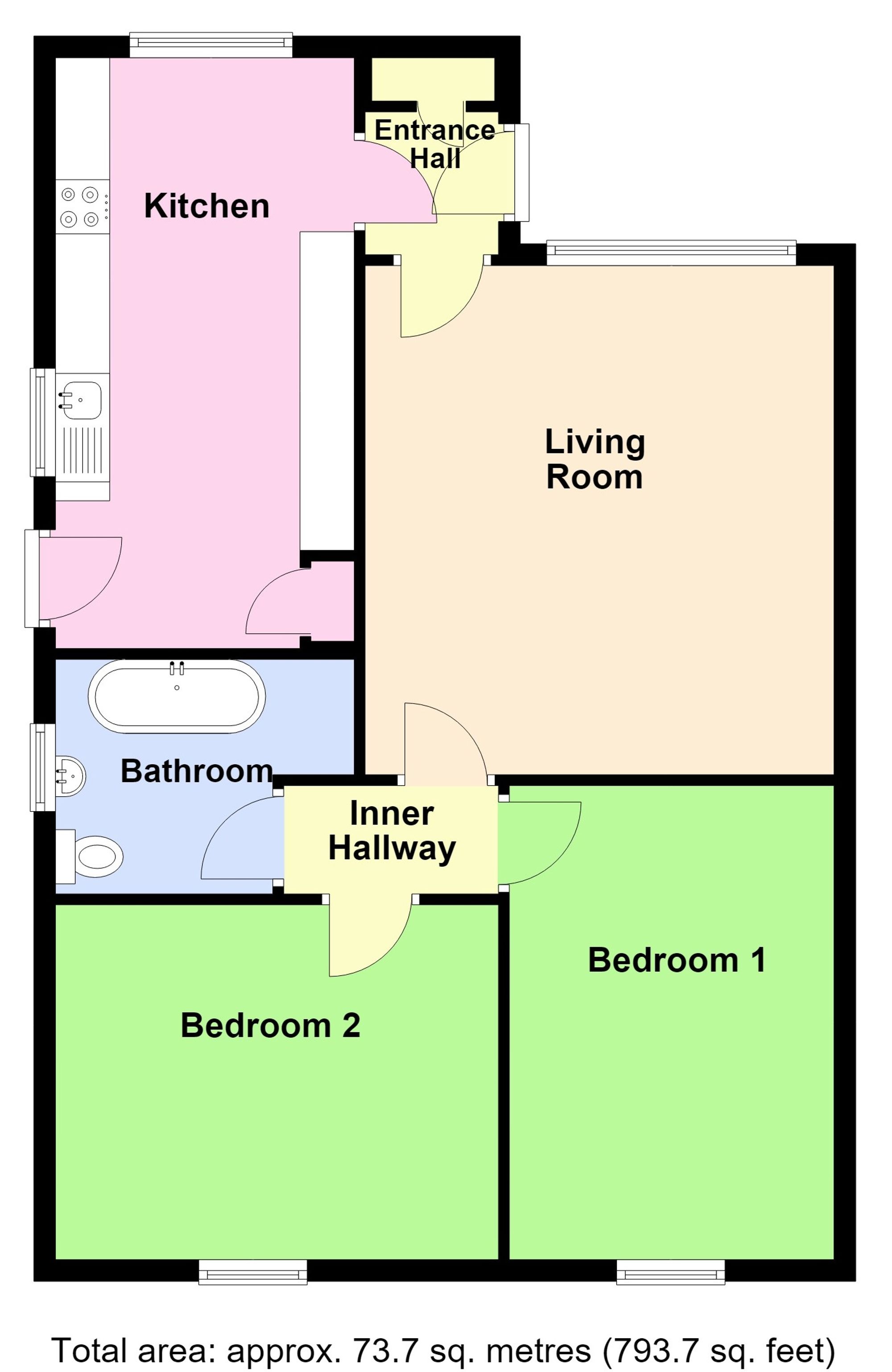 45 Maple Road, Boston floorplan