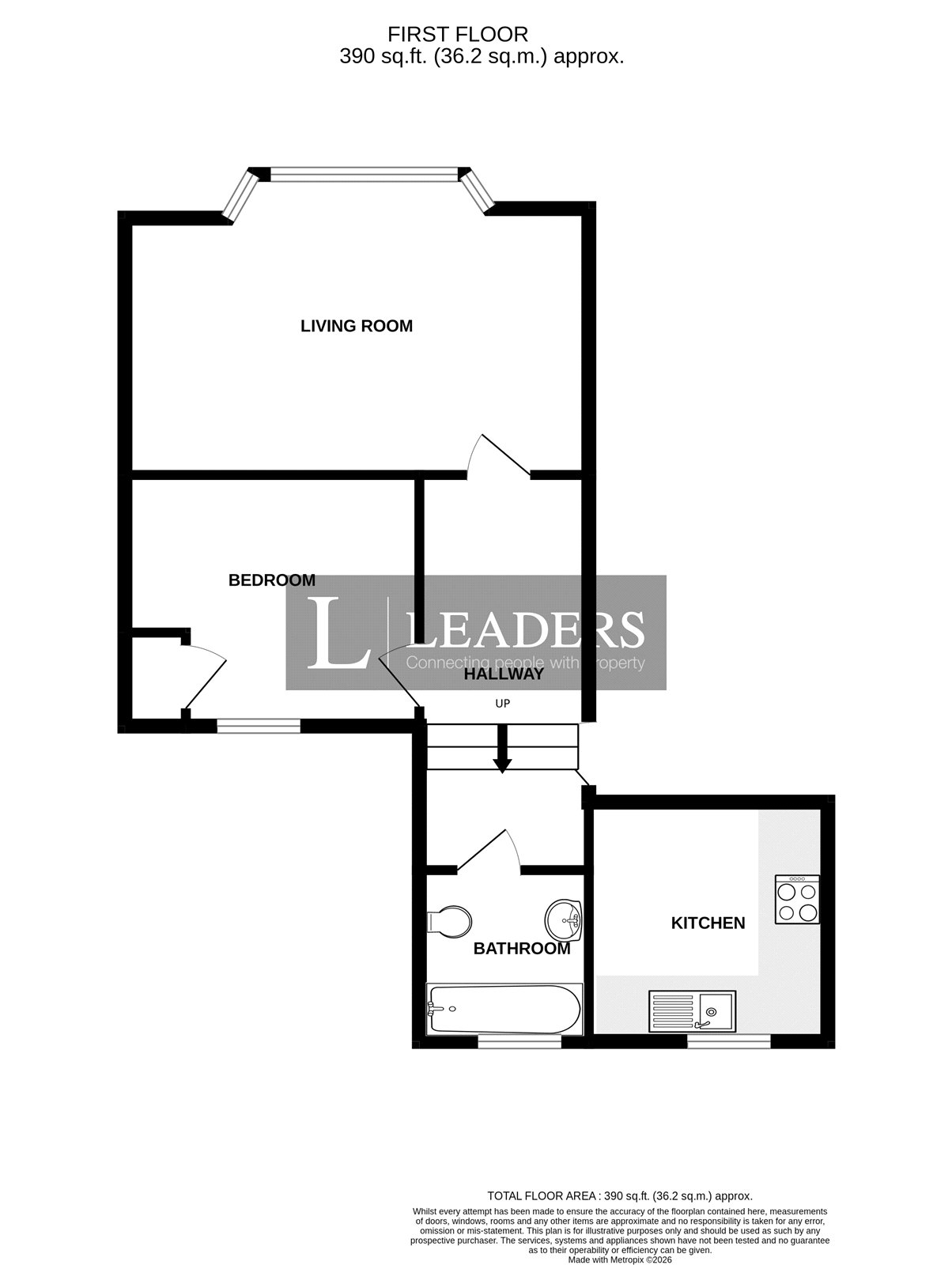 Flat 4 Lancing House, 36, Salisbury Road, West Sussex floorplan