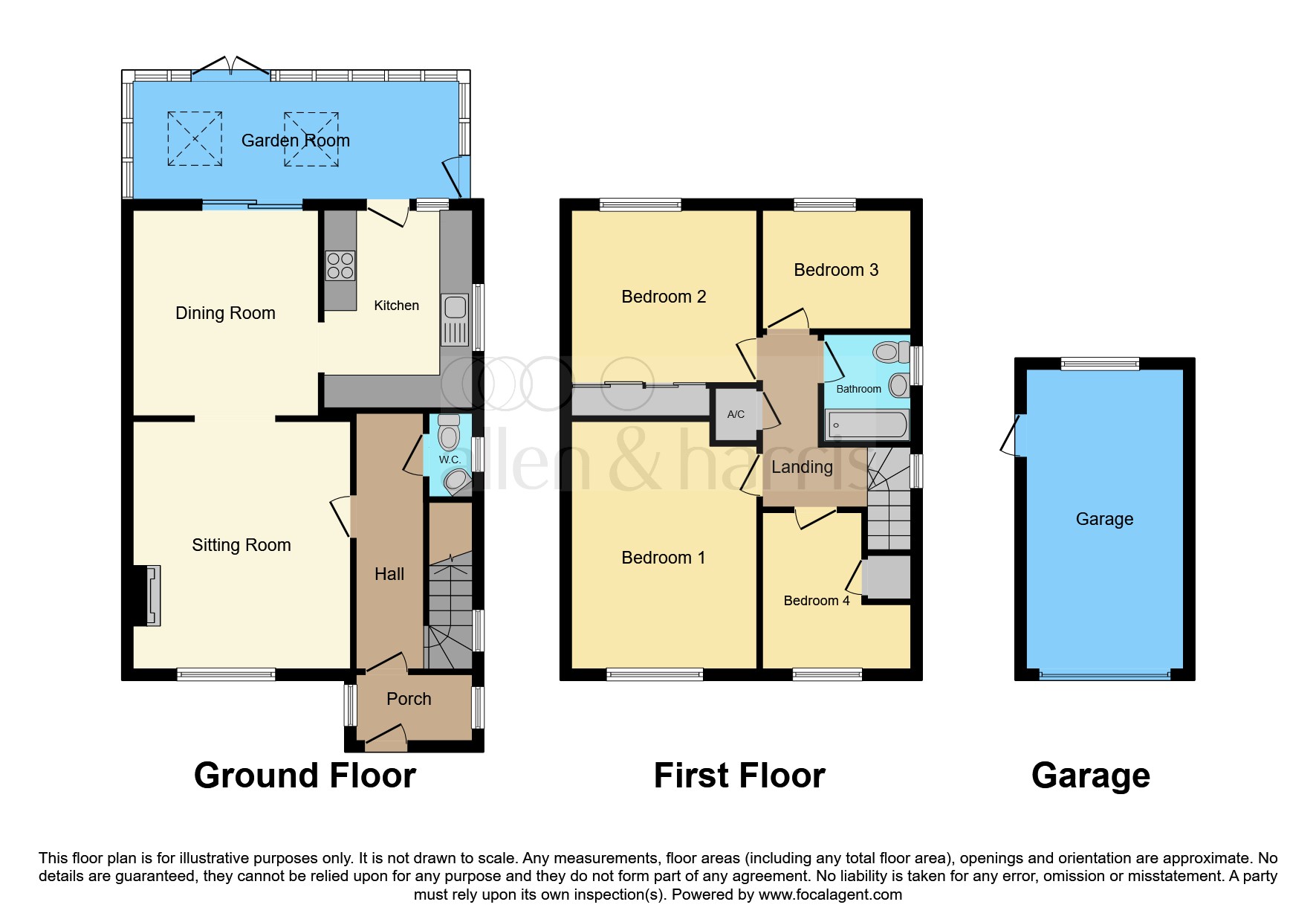23, Bernard Close, Kidlington floorplan