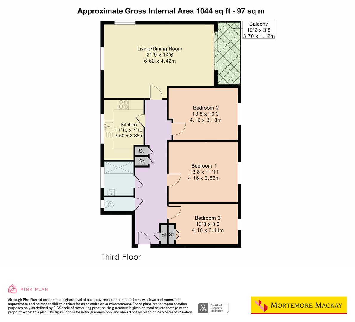 11, Maplin Close, London floorplan