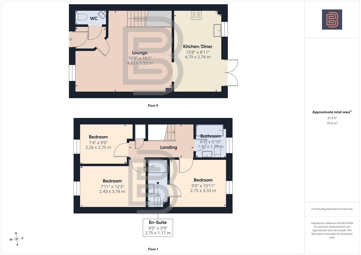 Florence Avenue, Rugby floorplan