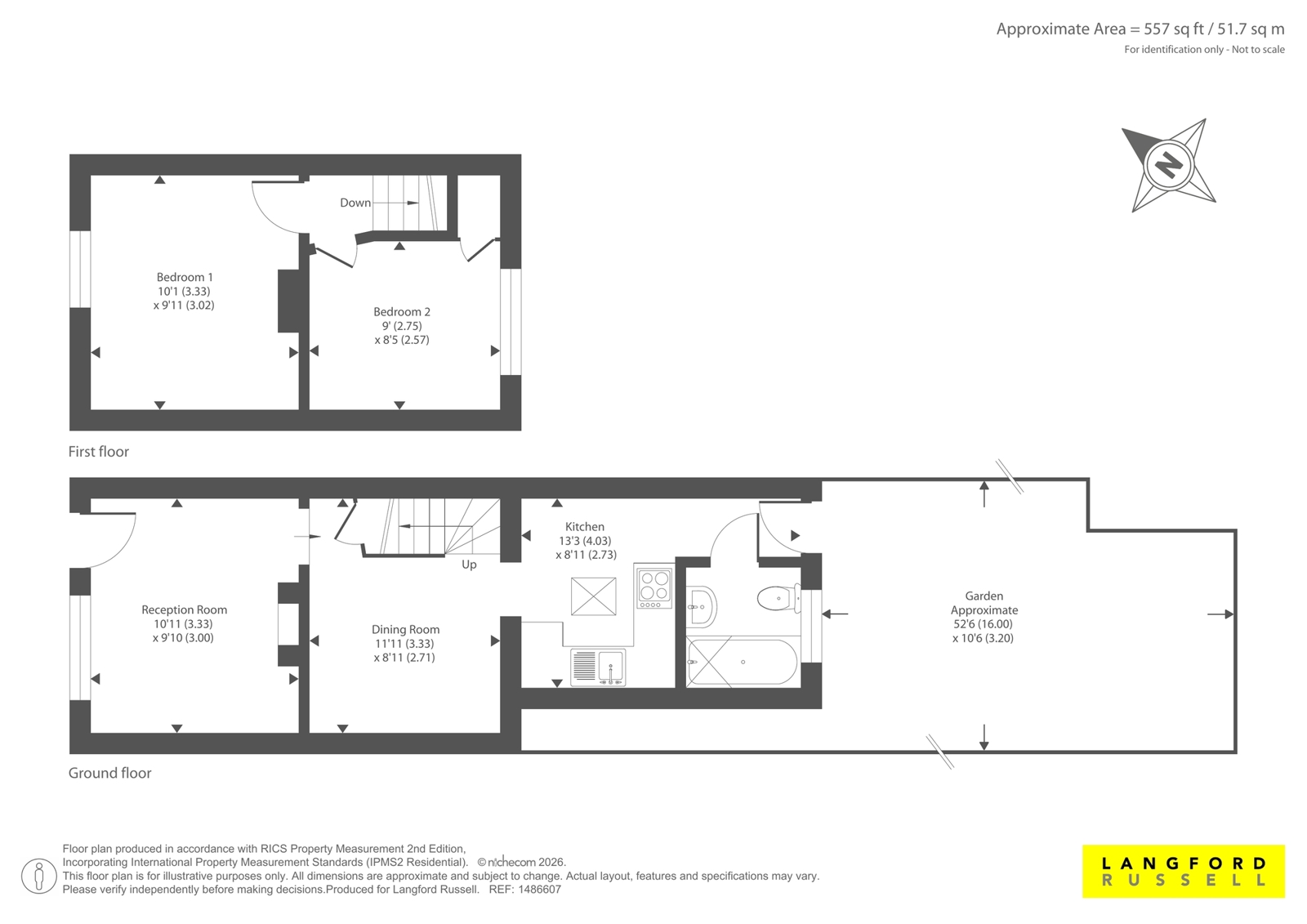 2 Elm Cottages,, Station Road, Dartford floorplan