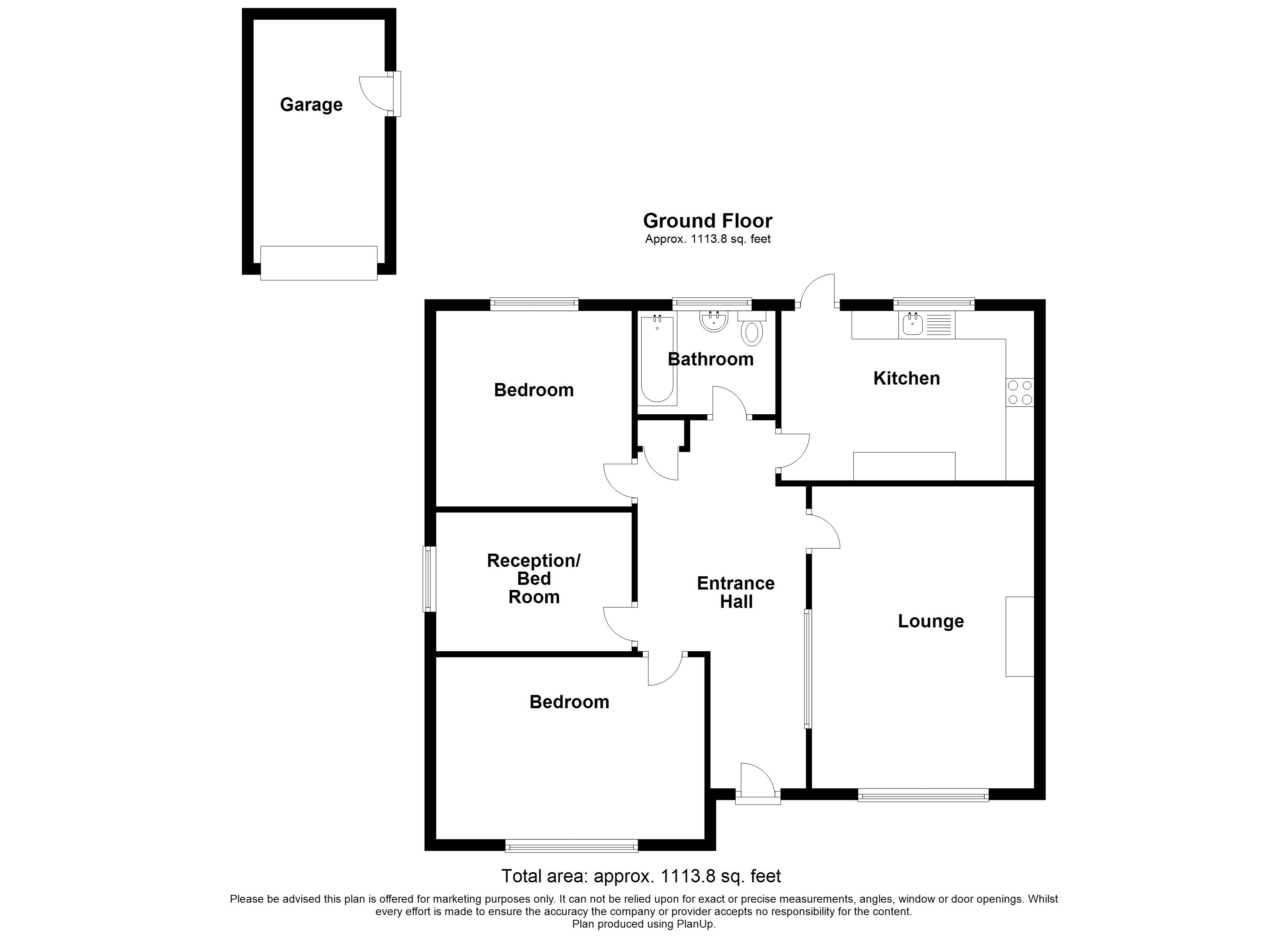 Harty Avenue, Wigmore, Rainham, Kent ME8, 3 bedroom bungalow for sale