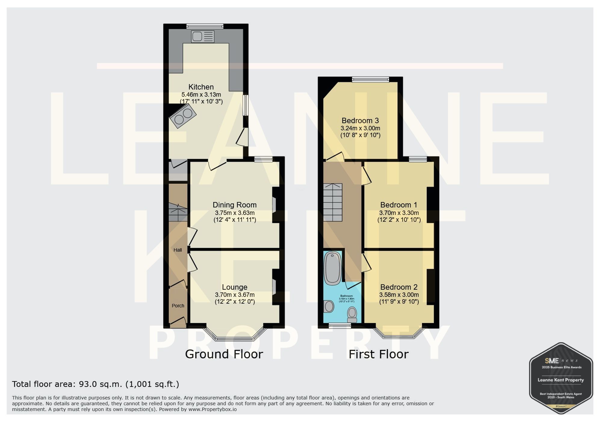 18 Tydfil Road, Caerphilly floorplan