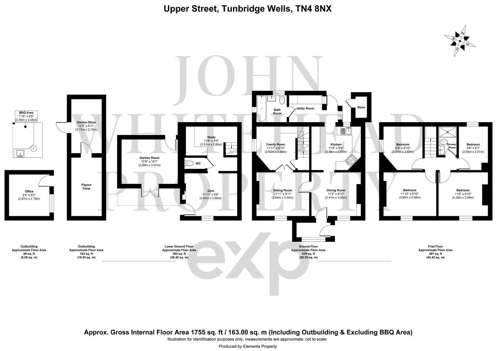 11, Upper Street, Tunbridge Wells floorplan