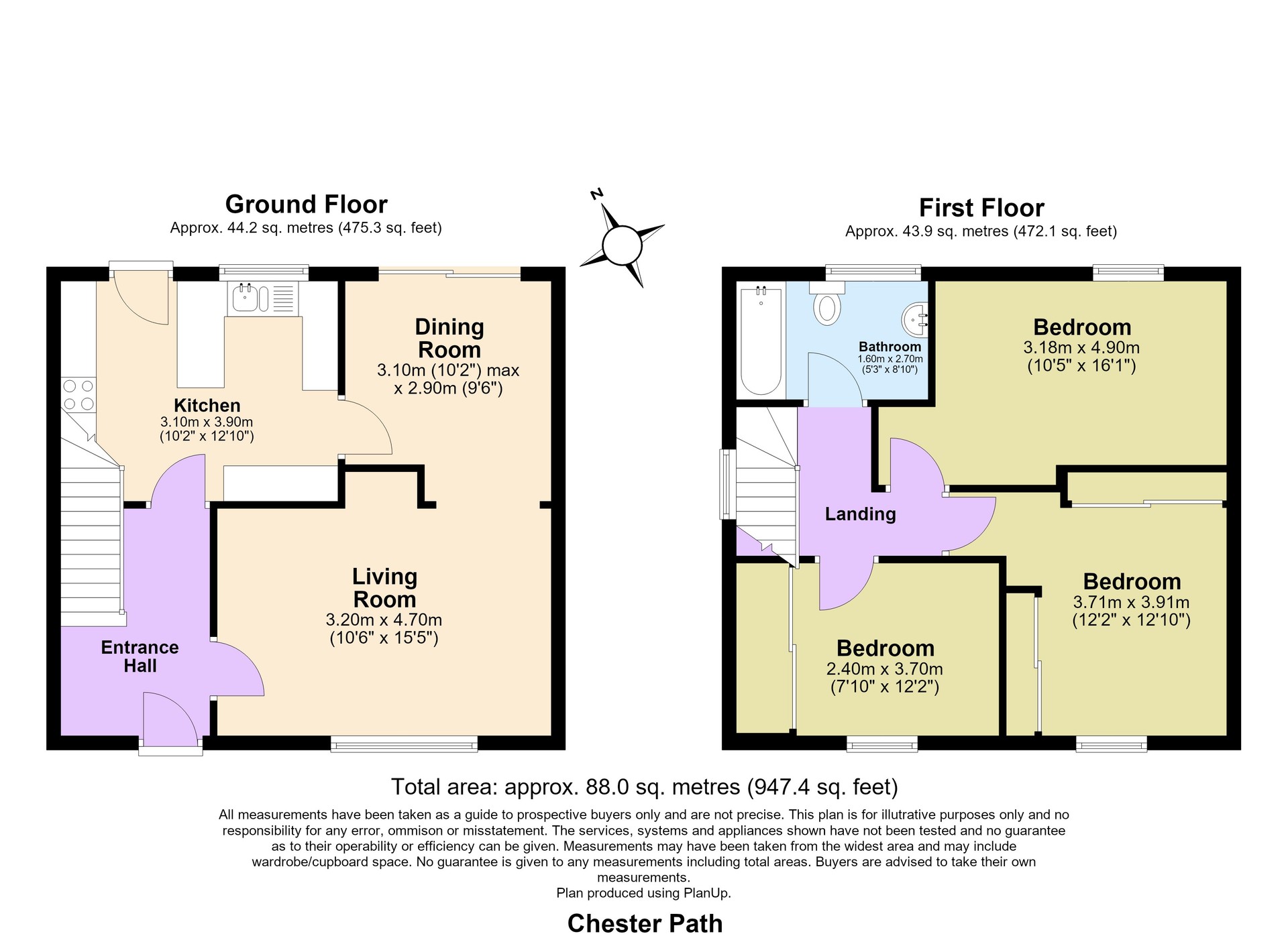 4, Chester Path, Loughton floorplan
