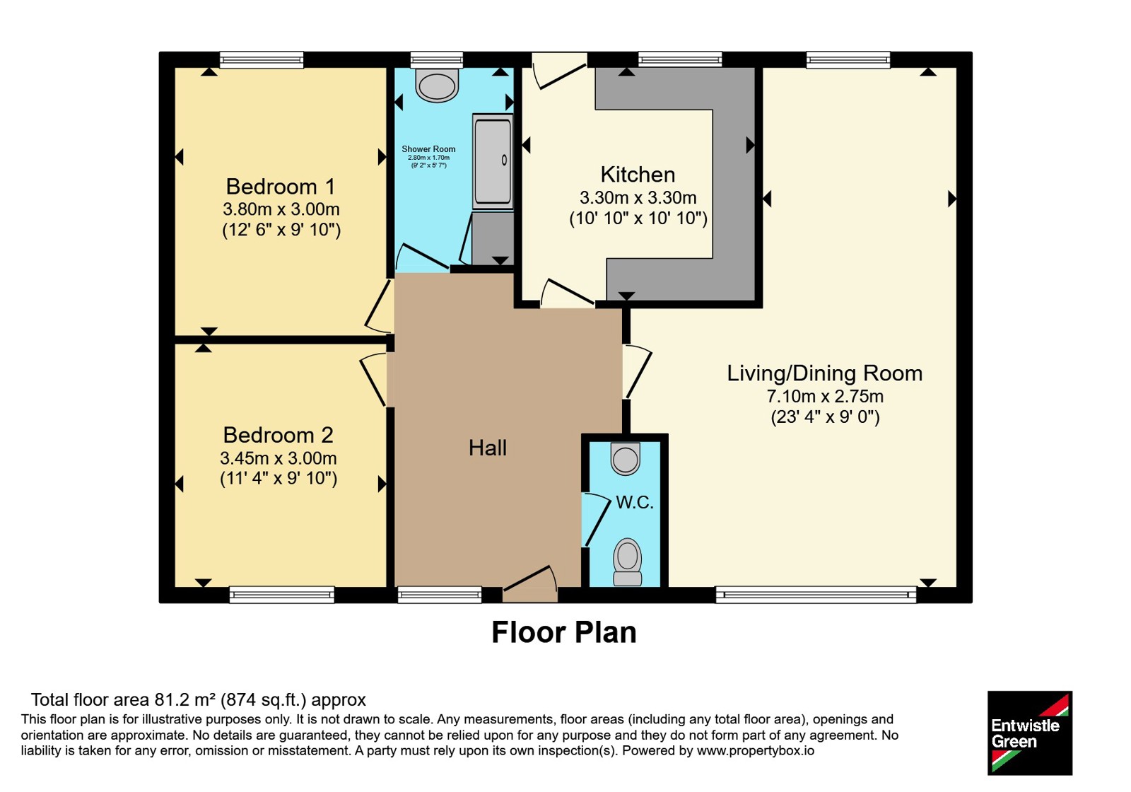 16, Beaumont Drive, Greater Manchester floorplan