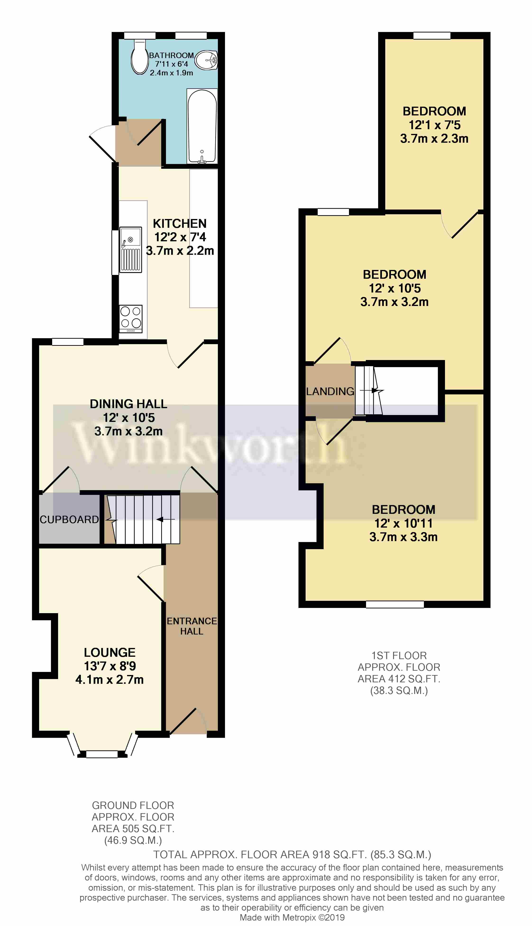 3 Bedrooms Terraced house to rent in Cholmeley Road, Reading, Berkshire RG1