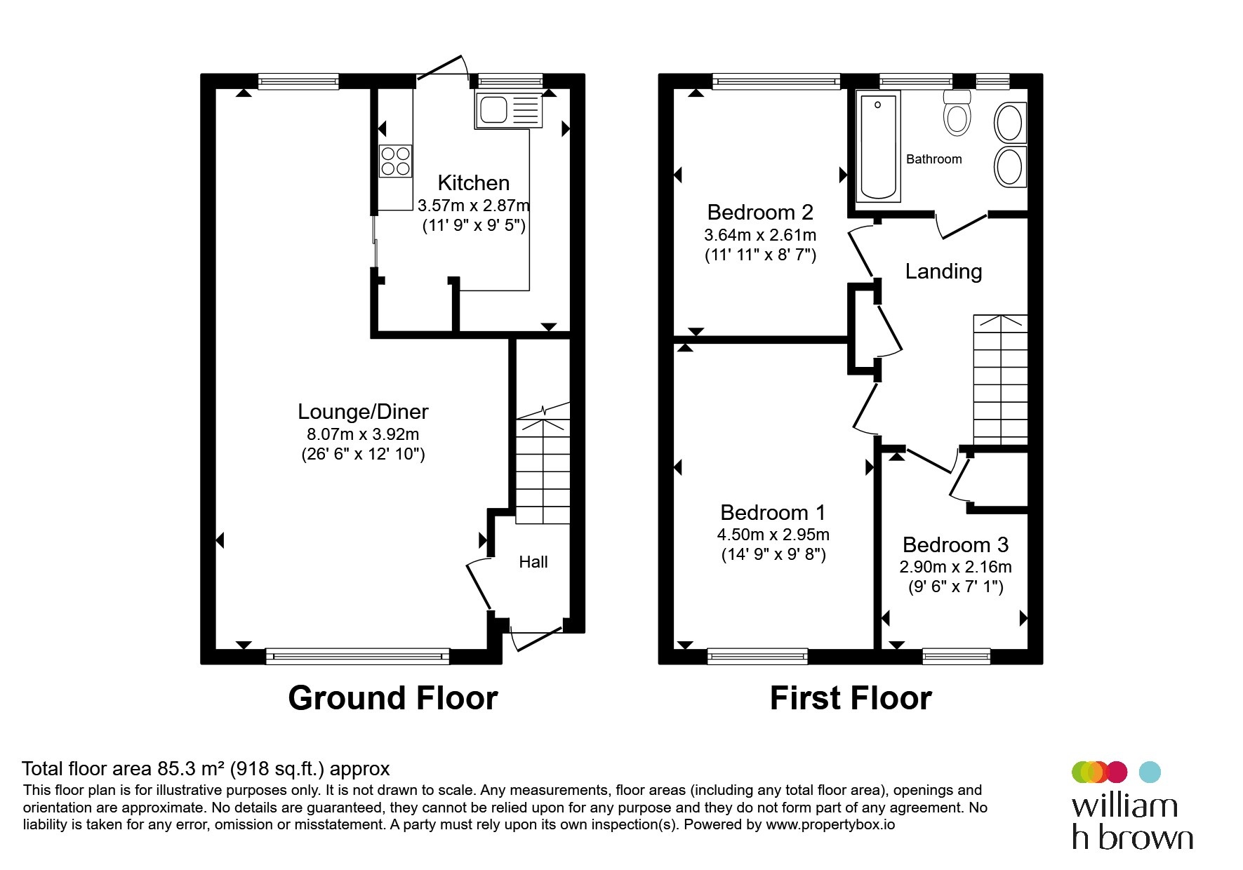 York Place, COLCHESTER floorplan