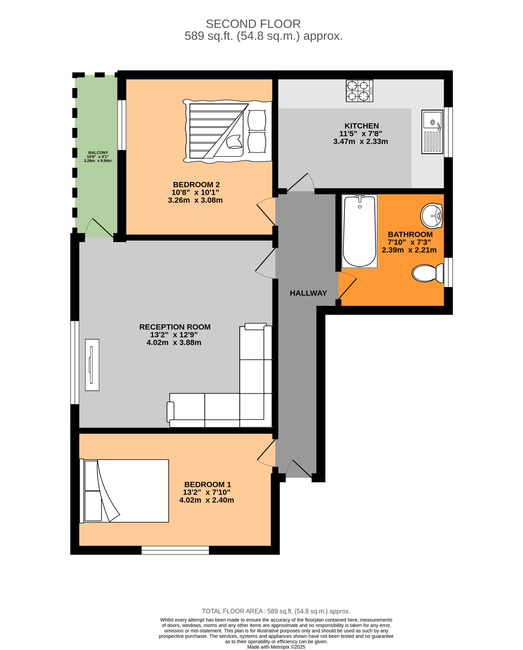 157, Hillary Road, Southall floorplan