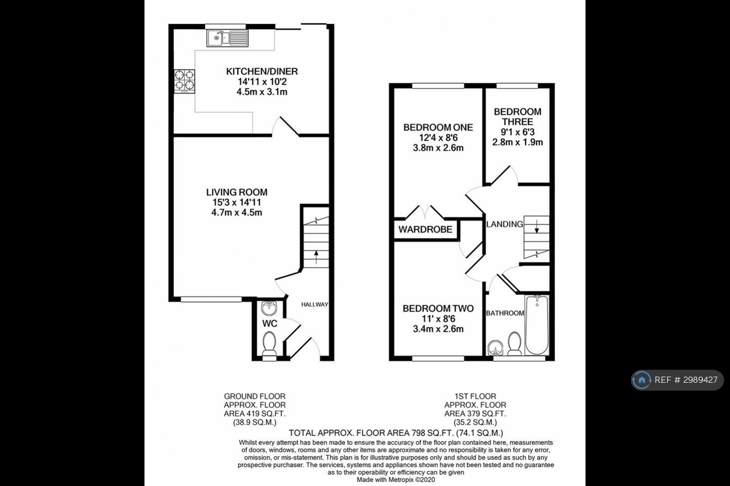 Lavender Road, Up Hatherley, Cheltenham floorplan