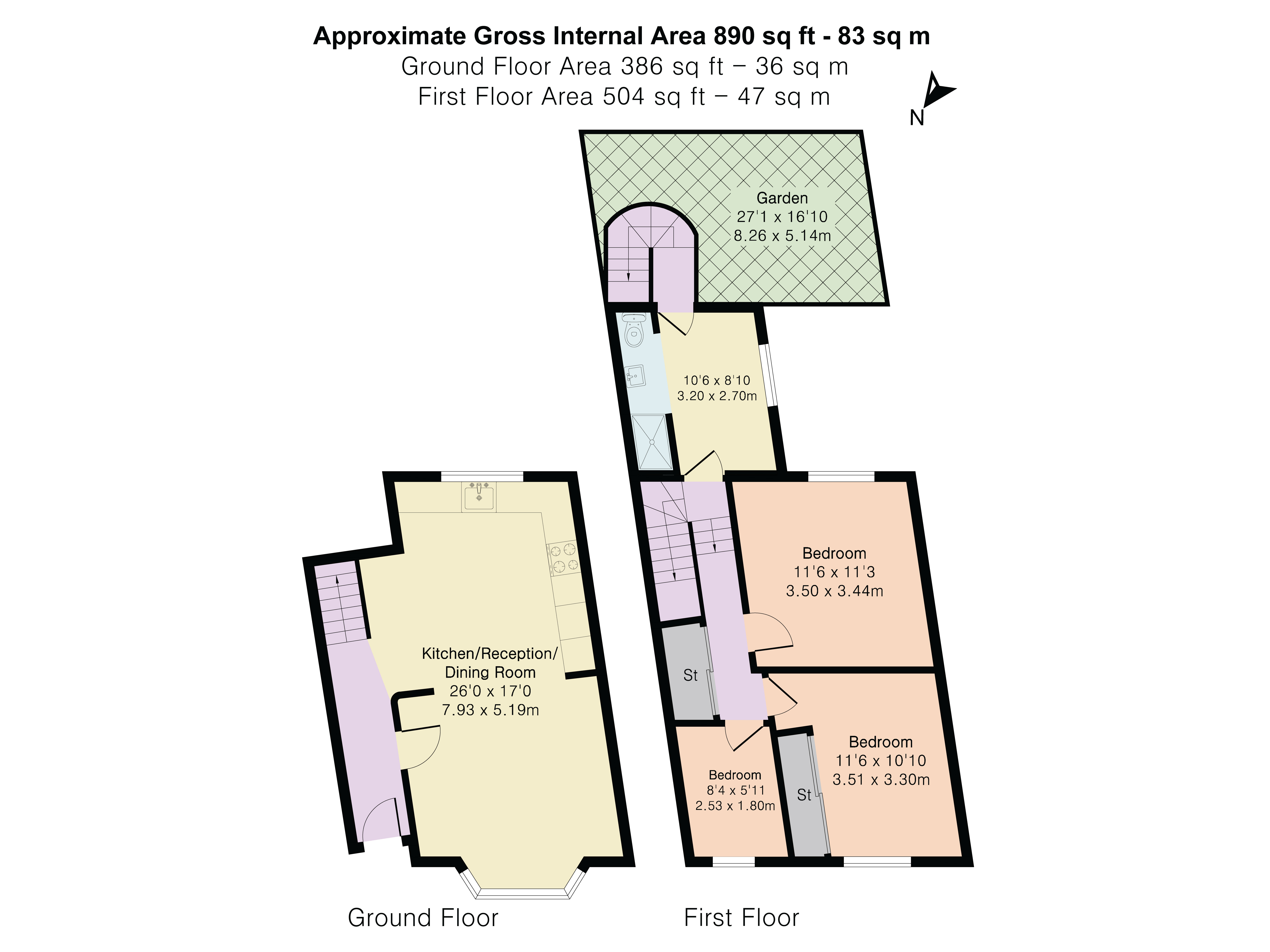 214A,, Victoria Park Road, London floorplan
