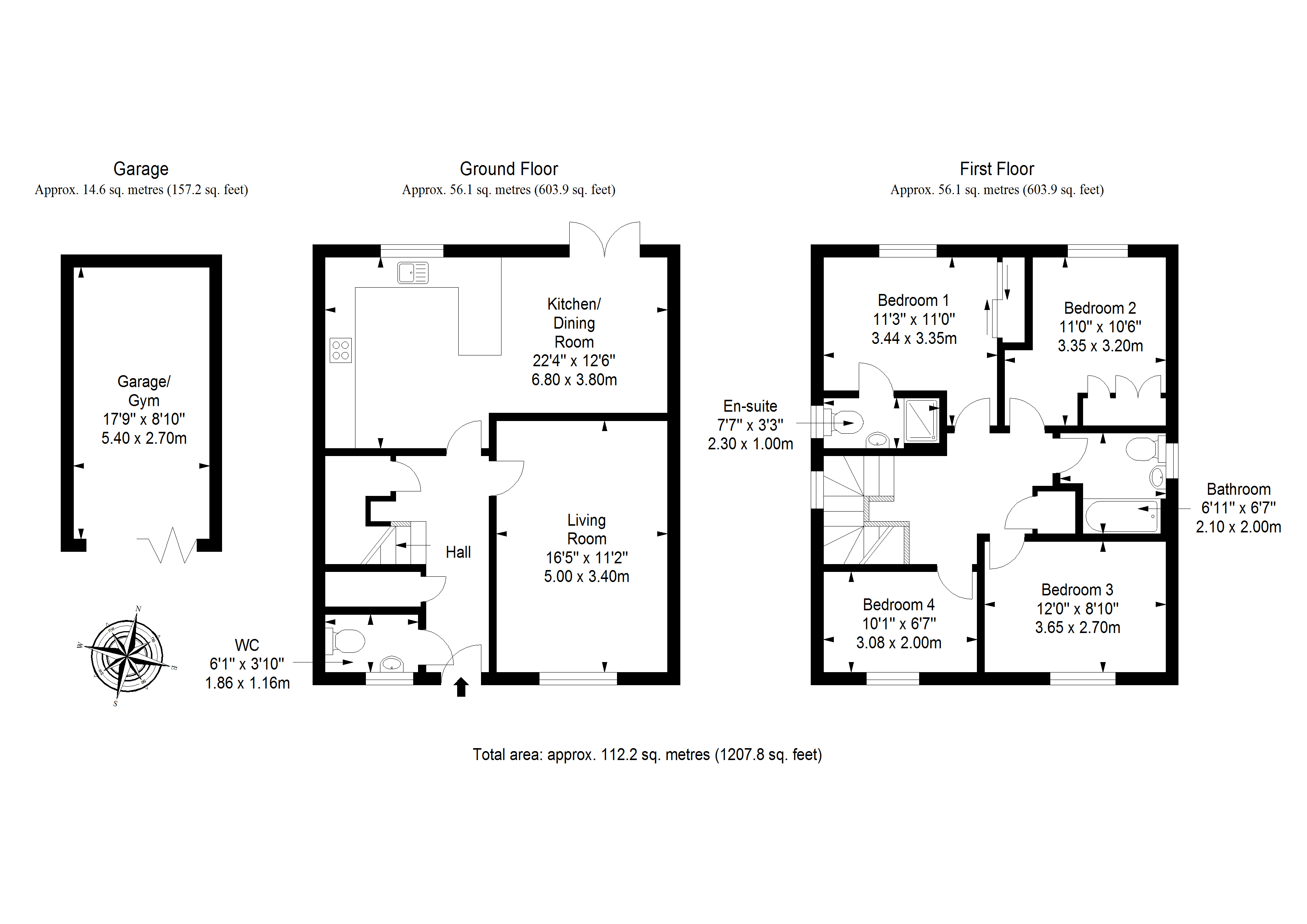 2, Appleby Drive, Macmerry floorplan
