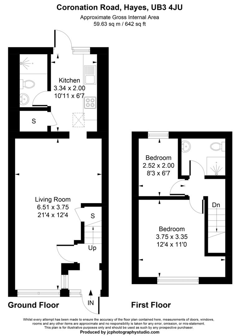 91, Coronation Road, Hayes floorplan