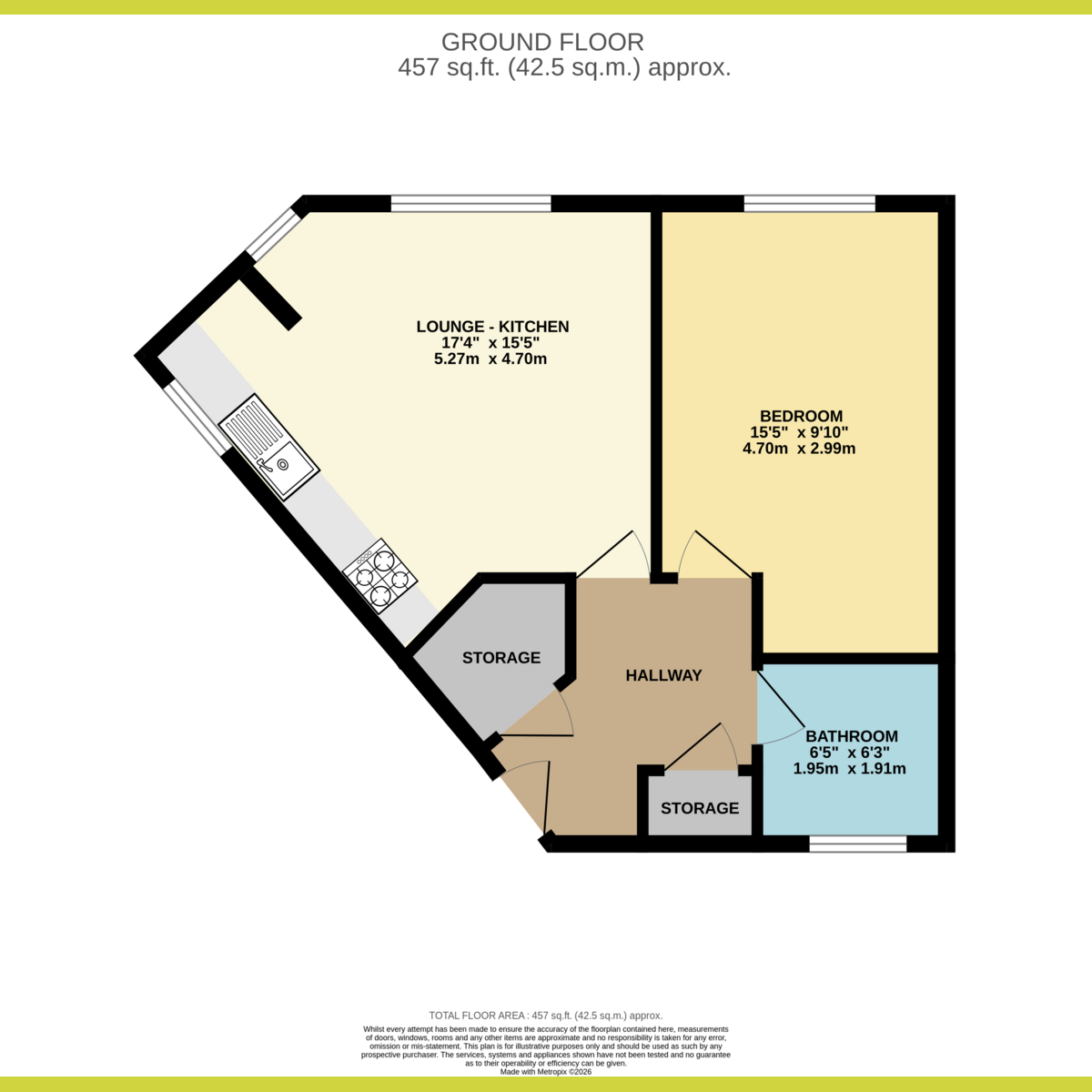 55, Lundy Close, Southend on Sea floorplan