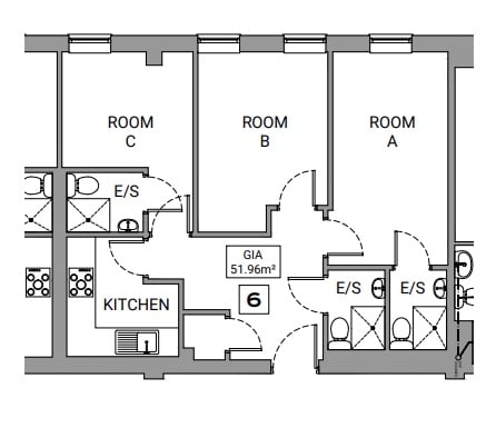 Tawny Place, Beecroft Court, Cannock floorplan