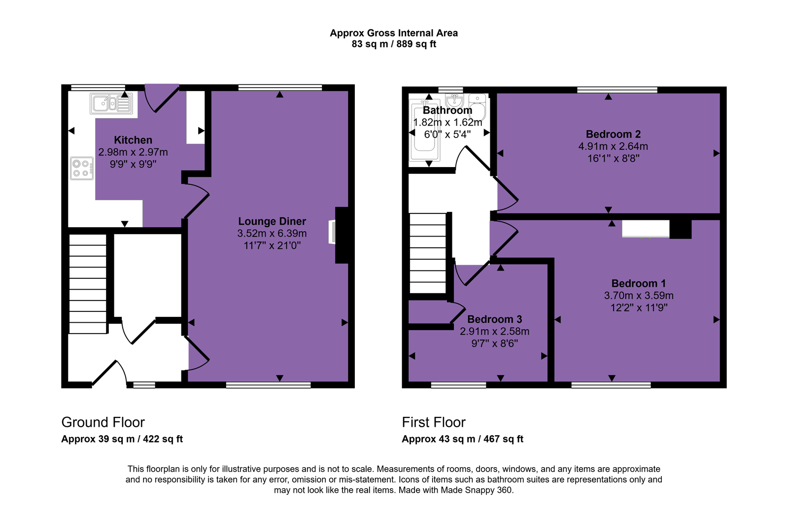 83, Auchencrieff Road, Dumfries floorplan
