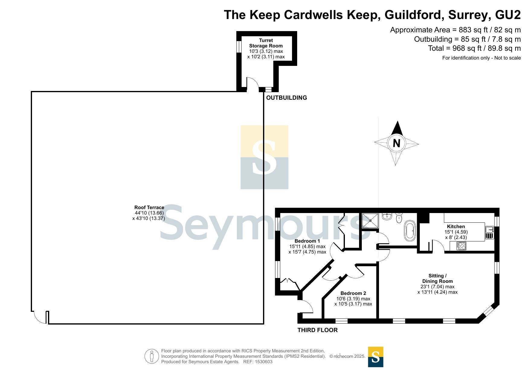 Cardwells Keep, Surrey floorplan