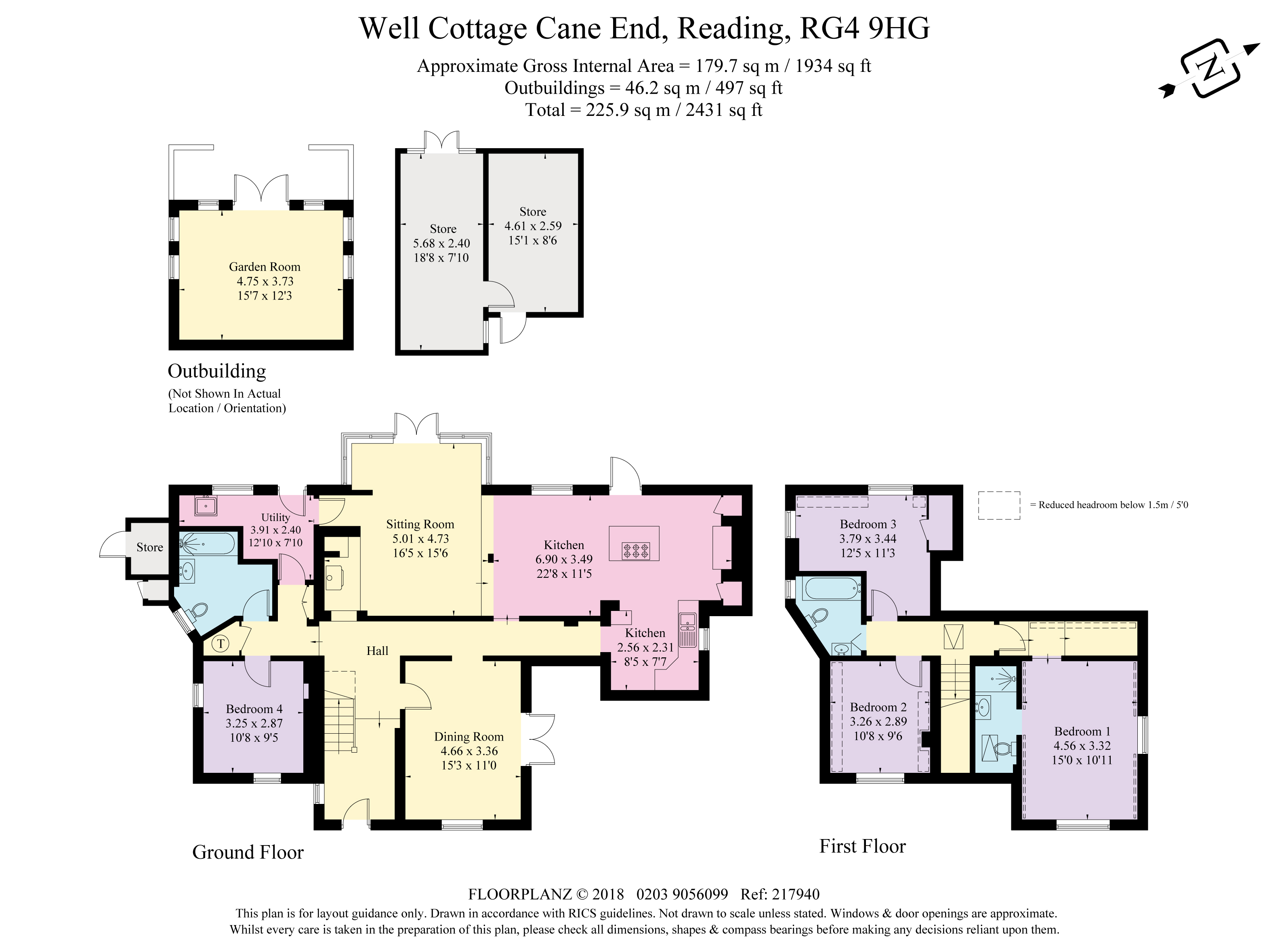 4 Bedrooms Detached house for sale in Well Cottage, Cane End RG4