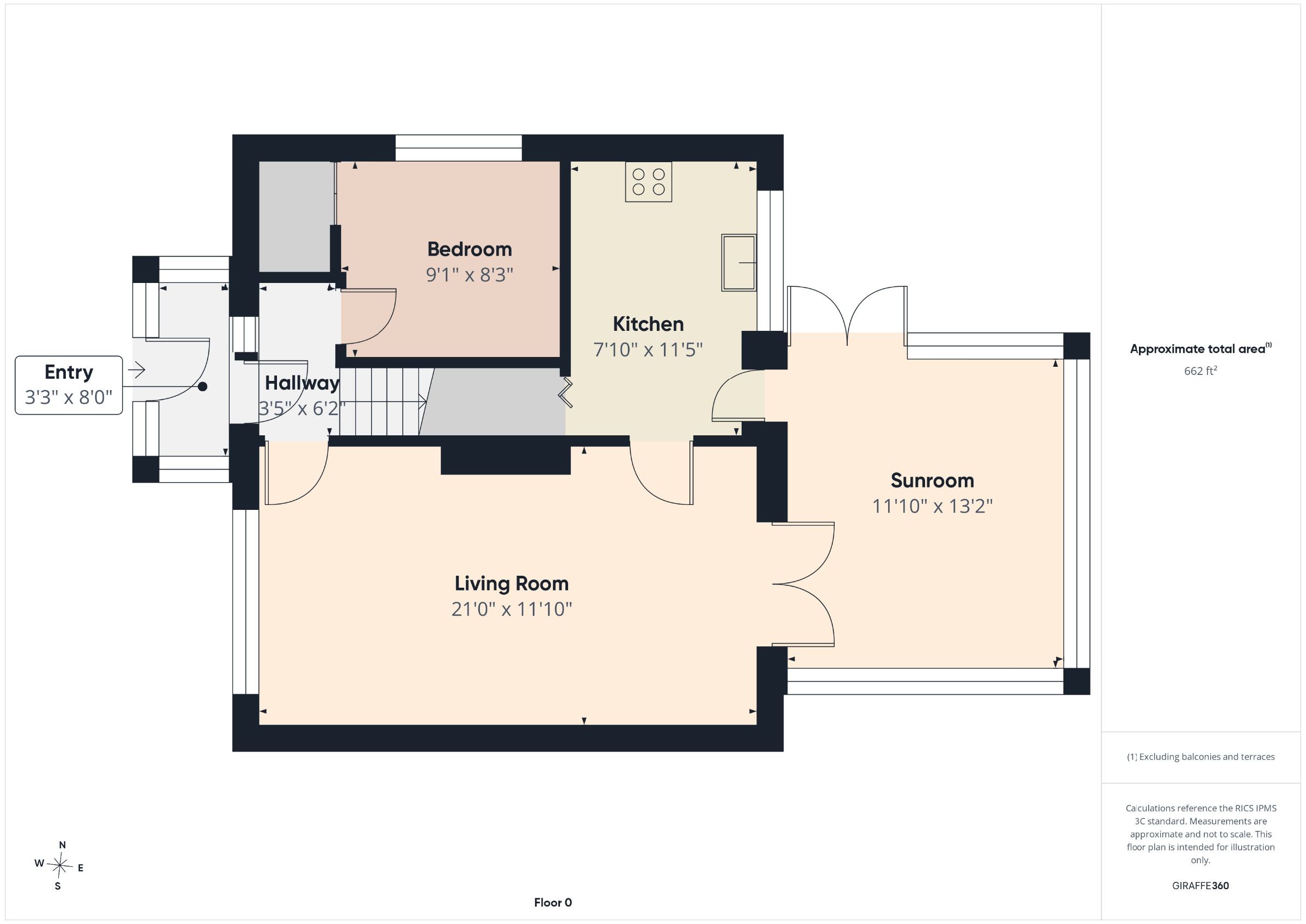 45 Heol Ty-Gwyn, Maesteg floorplan