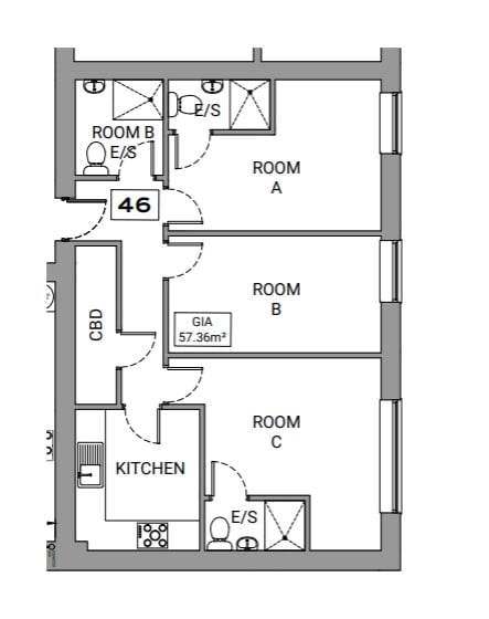 Avonmore Court, Raleigh Street, Walsall floorplan