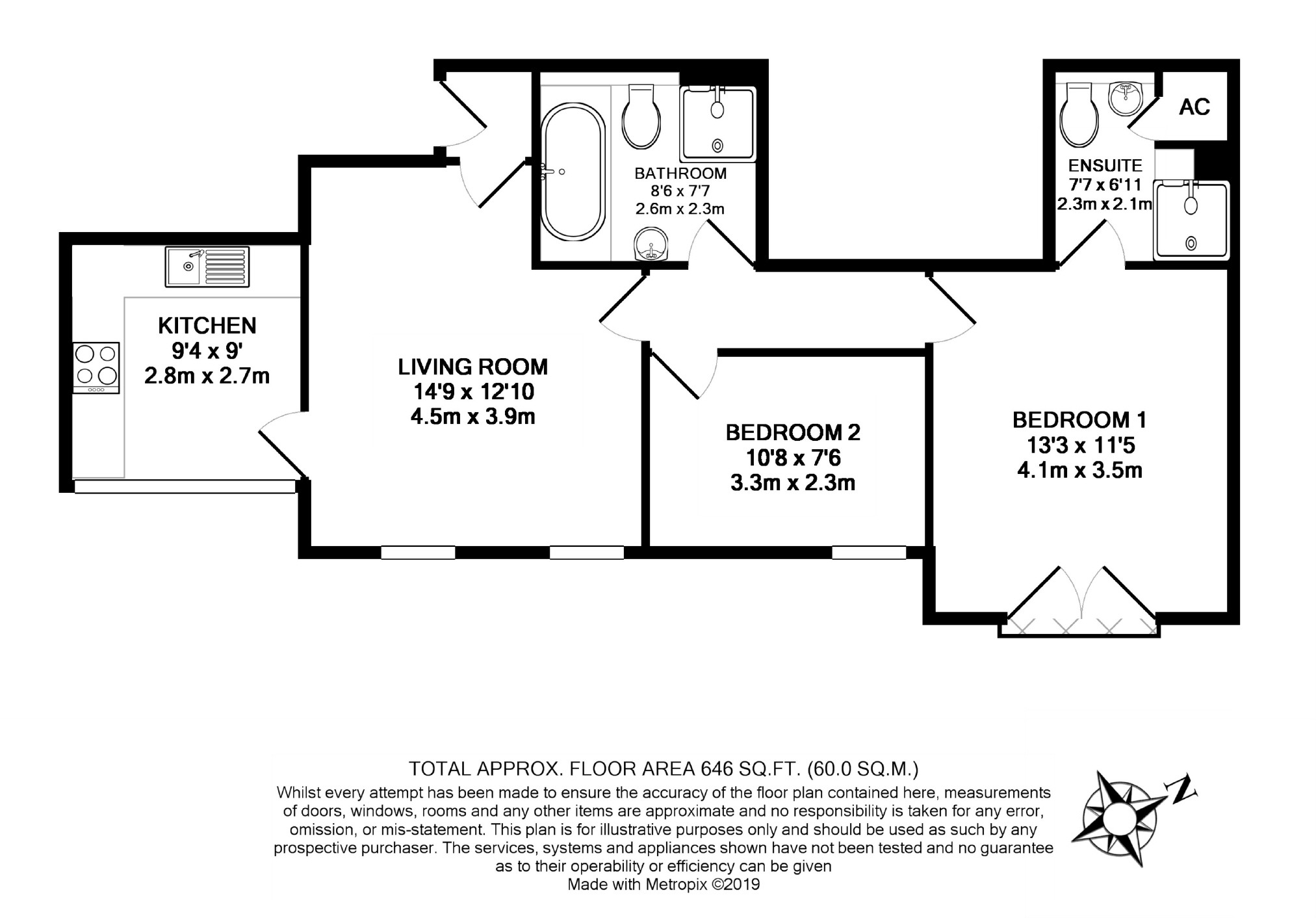 2 Bedrooms Flat for sale in 12, Graham Point, Ranmoor S10