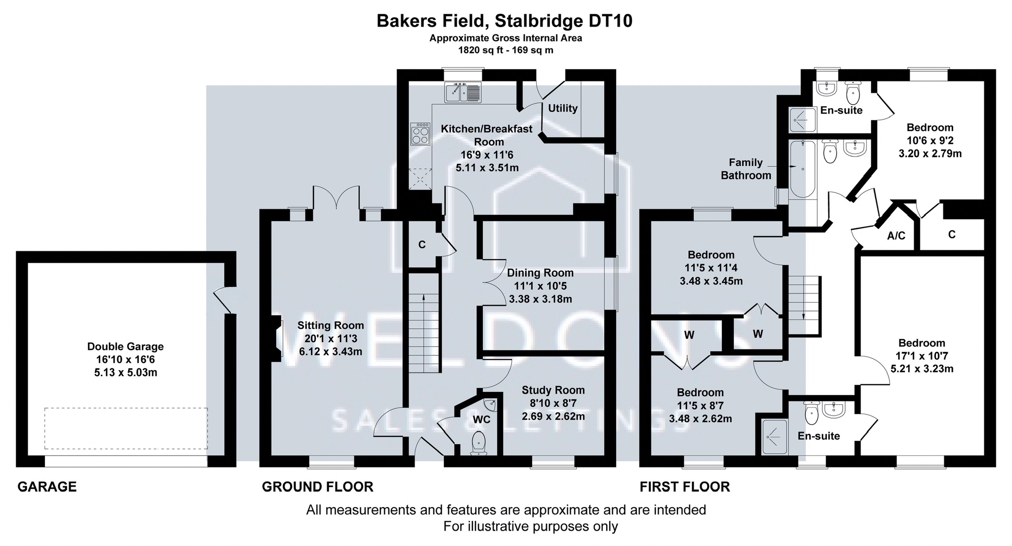 16 Bakers Field, Stalbridge, STURMINSTER NEWTON floorplan